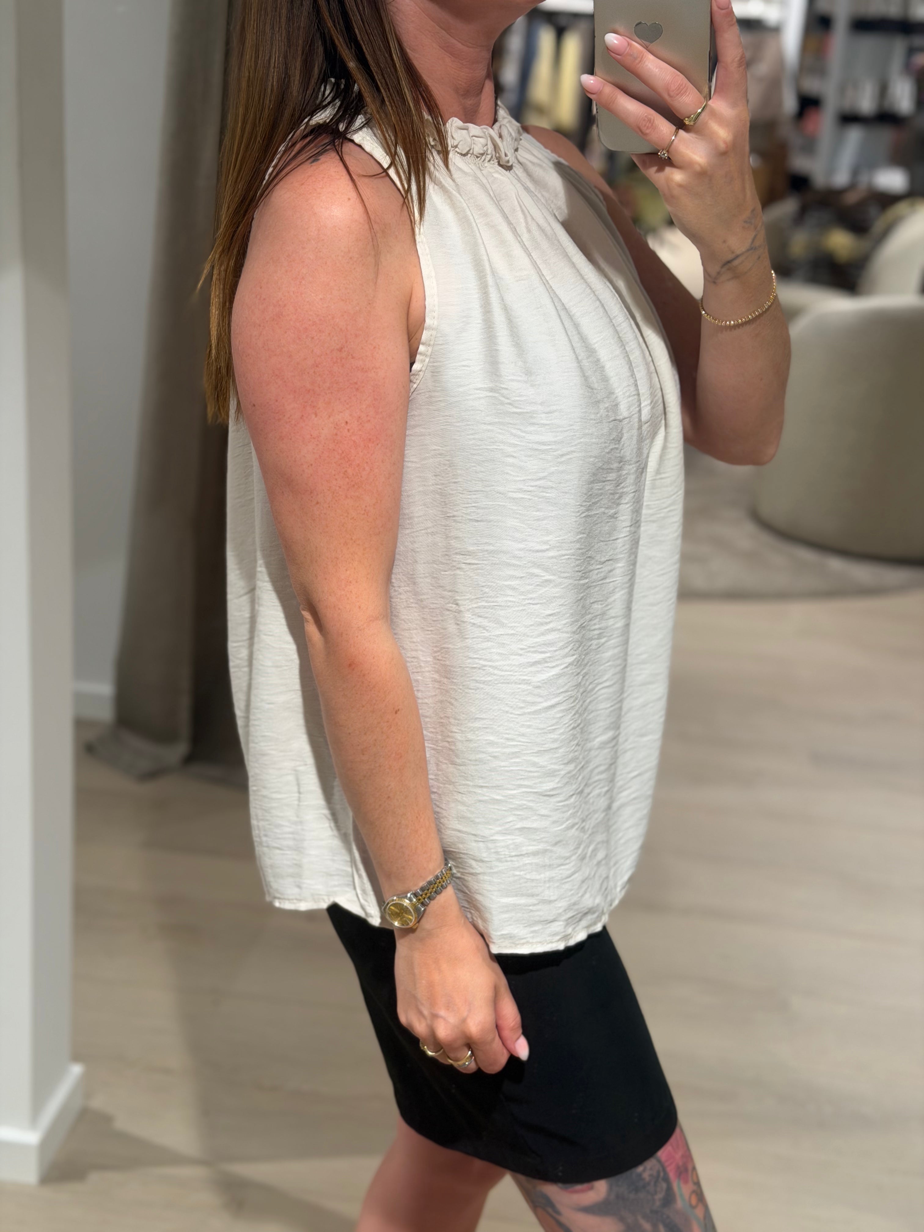 MARTA DU CHATEAU -  Lucina - Top - Beige