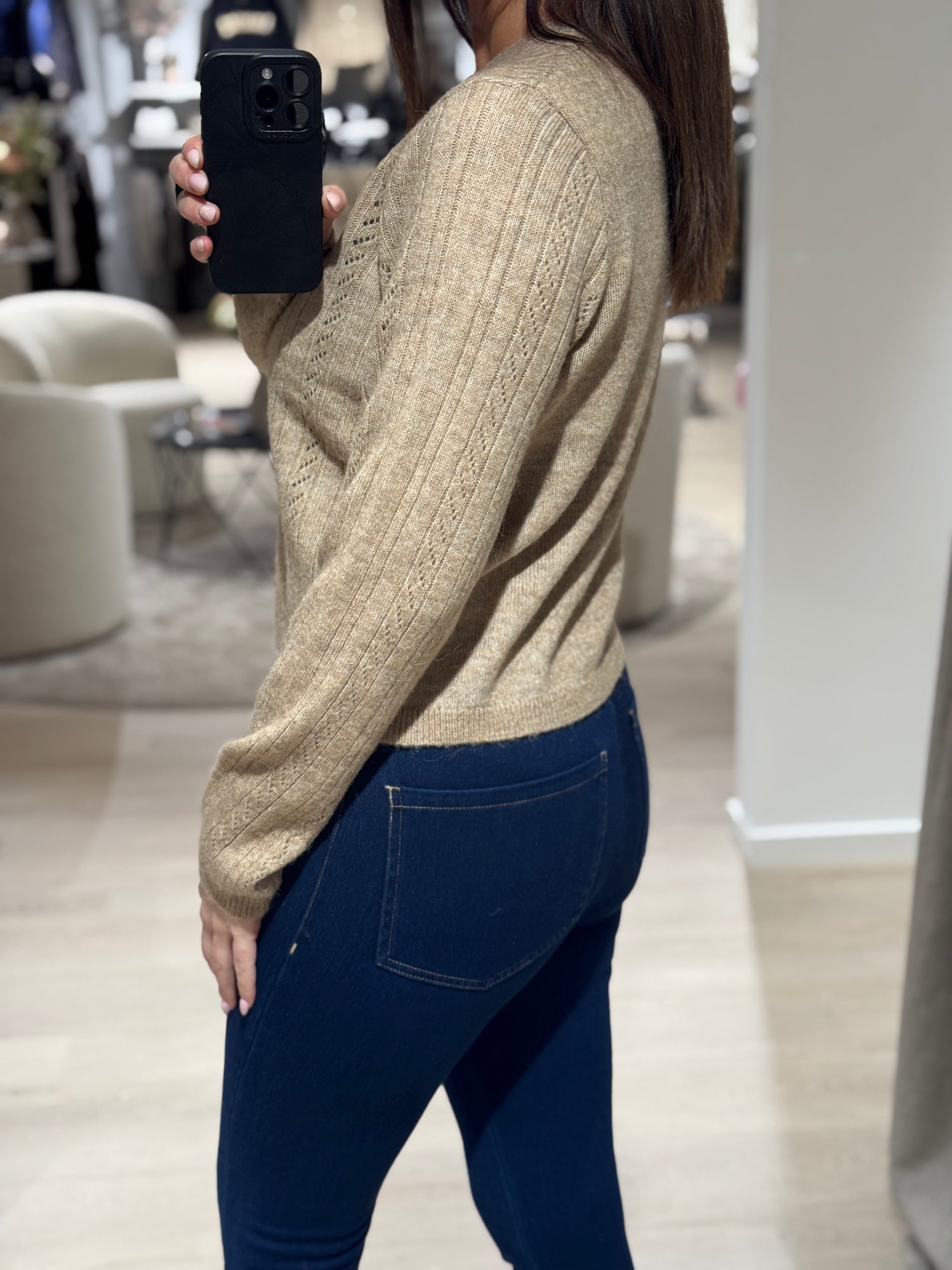 JDY - April - Cardigan Beige