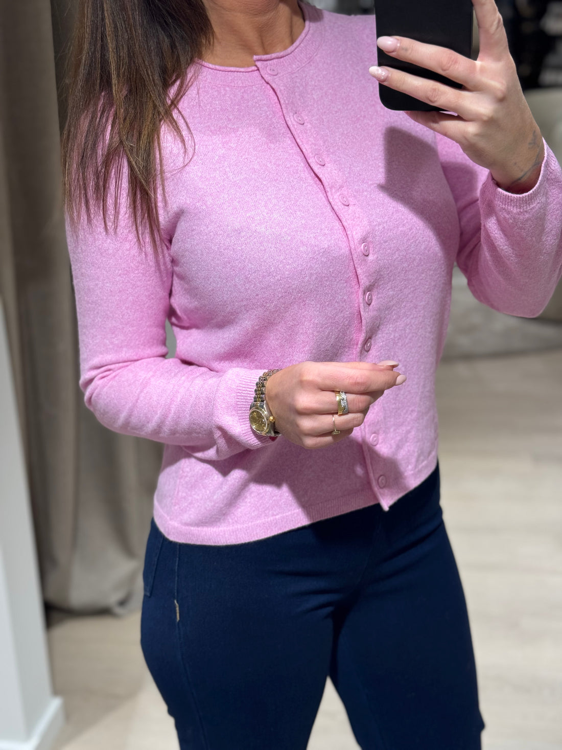 Only - Loyal - Cardigan Pink/Melange