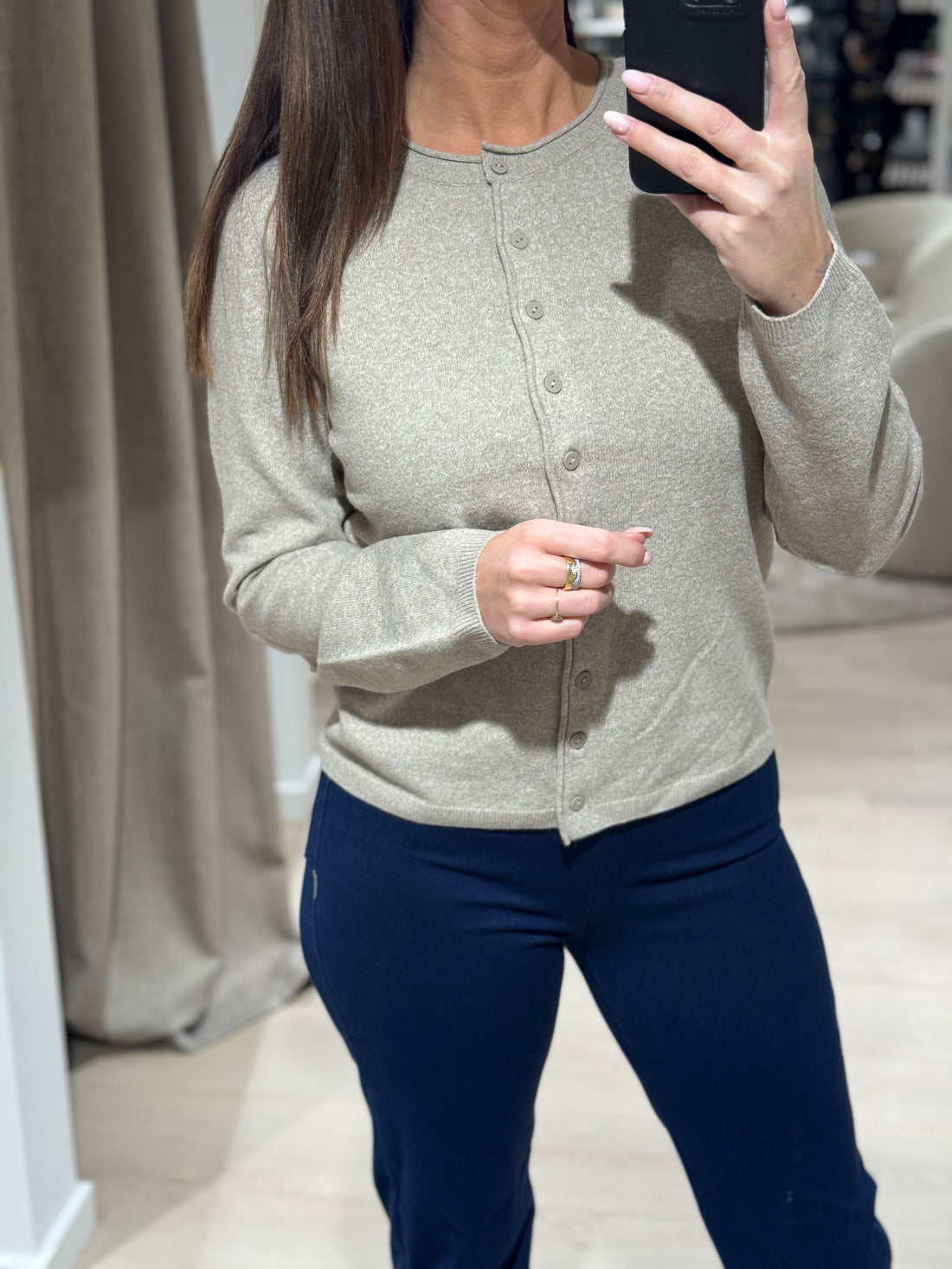 Only - Loyal - Cardigan Beige/Melange