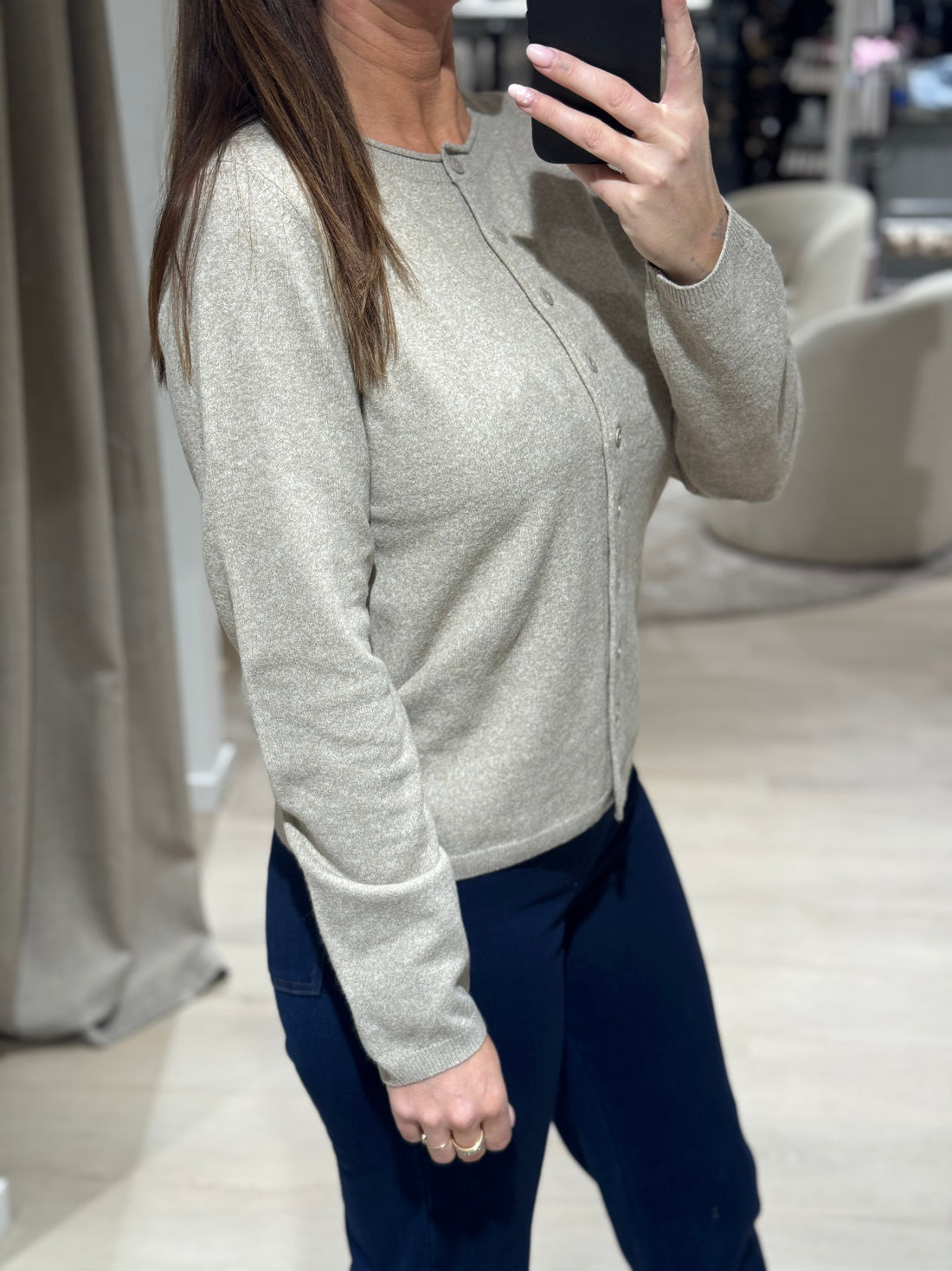 Only - Loyal - Cardigan Beige/Melange