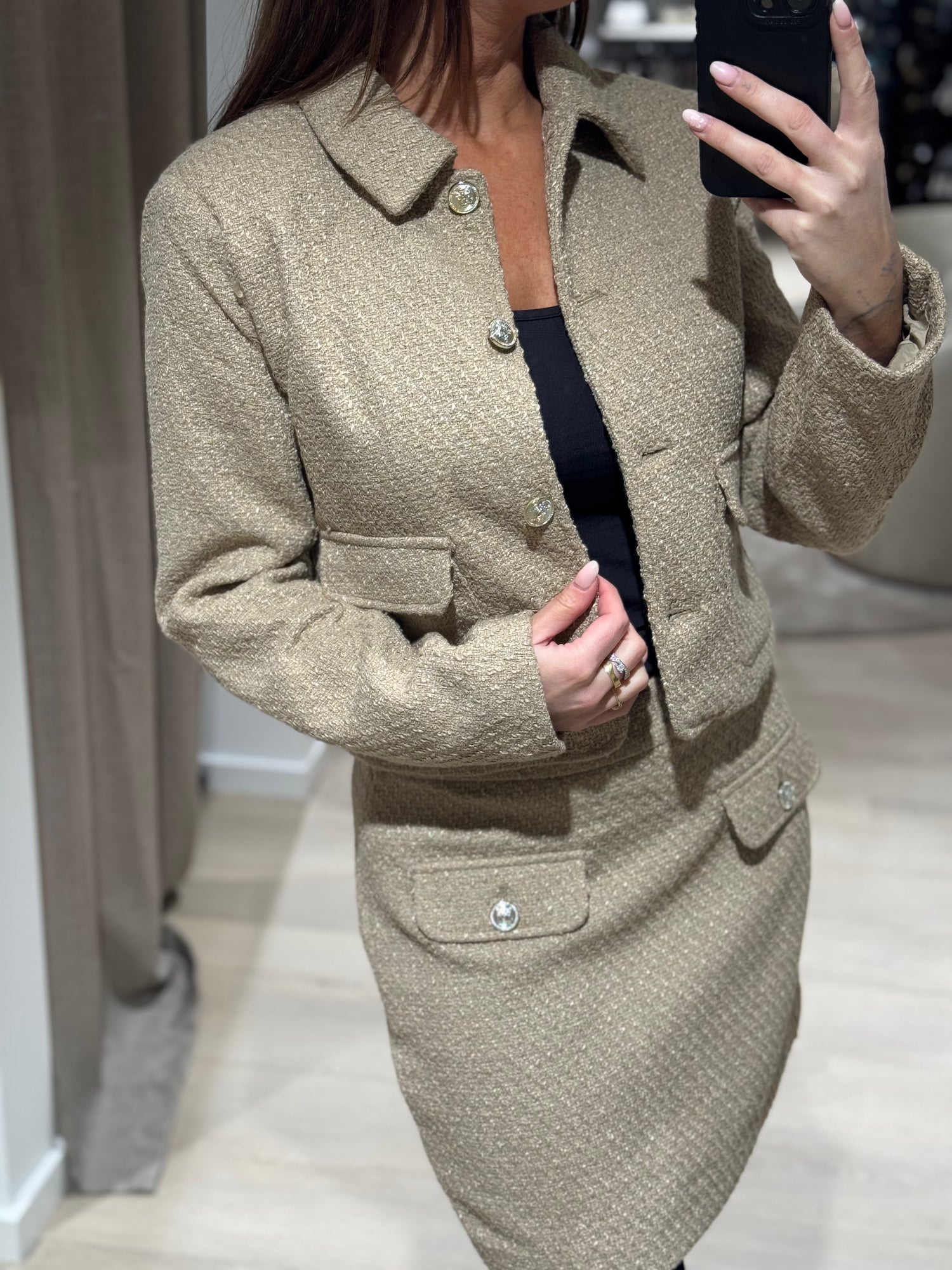 ONLY - Bonn - Jakke Beige