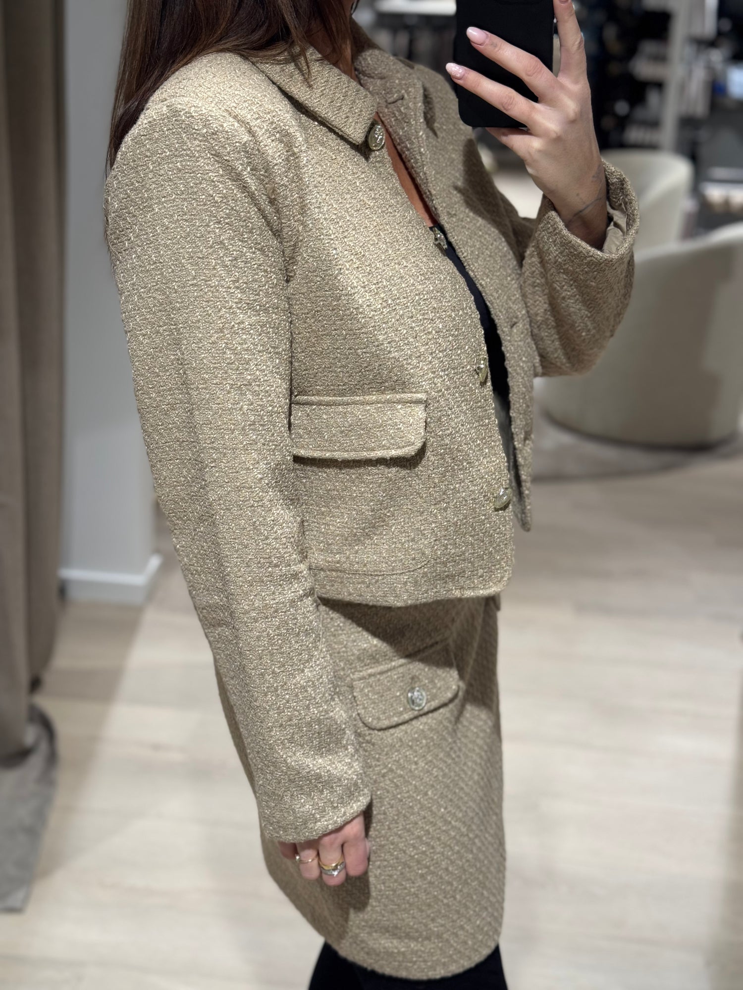 ONLY - Bonn - Jakke Beige