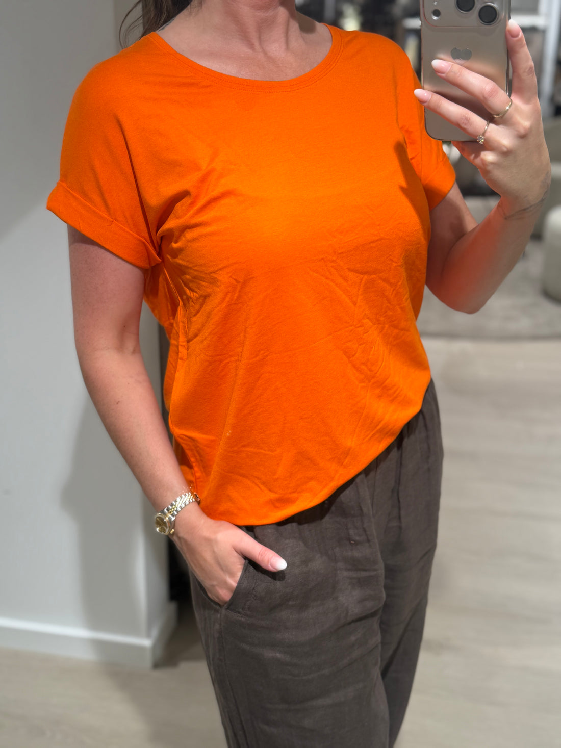 ONLY - Moster - T-shirt Orange