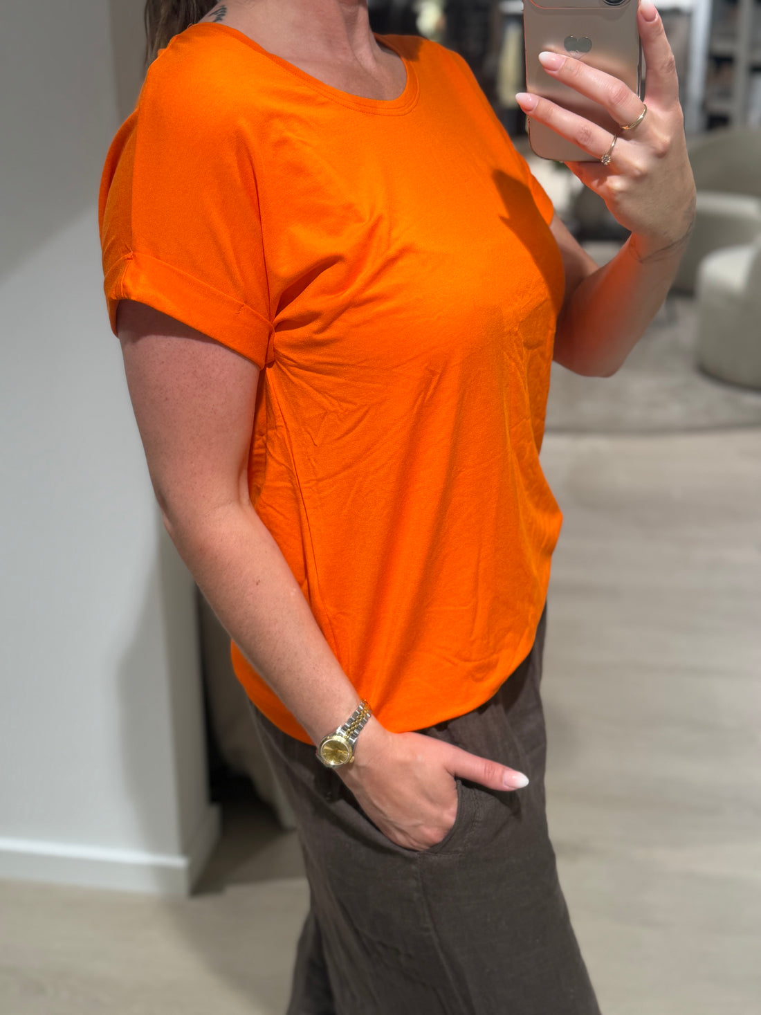 ONLY - Moster - T-shirt Orange
