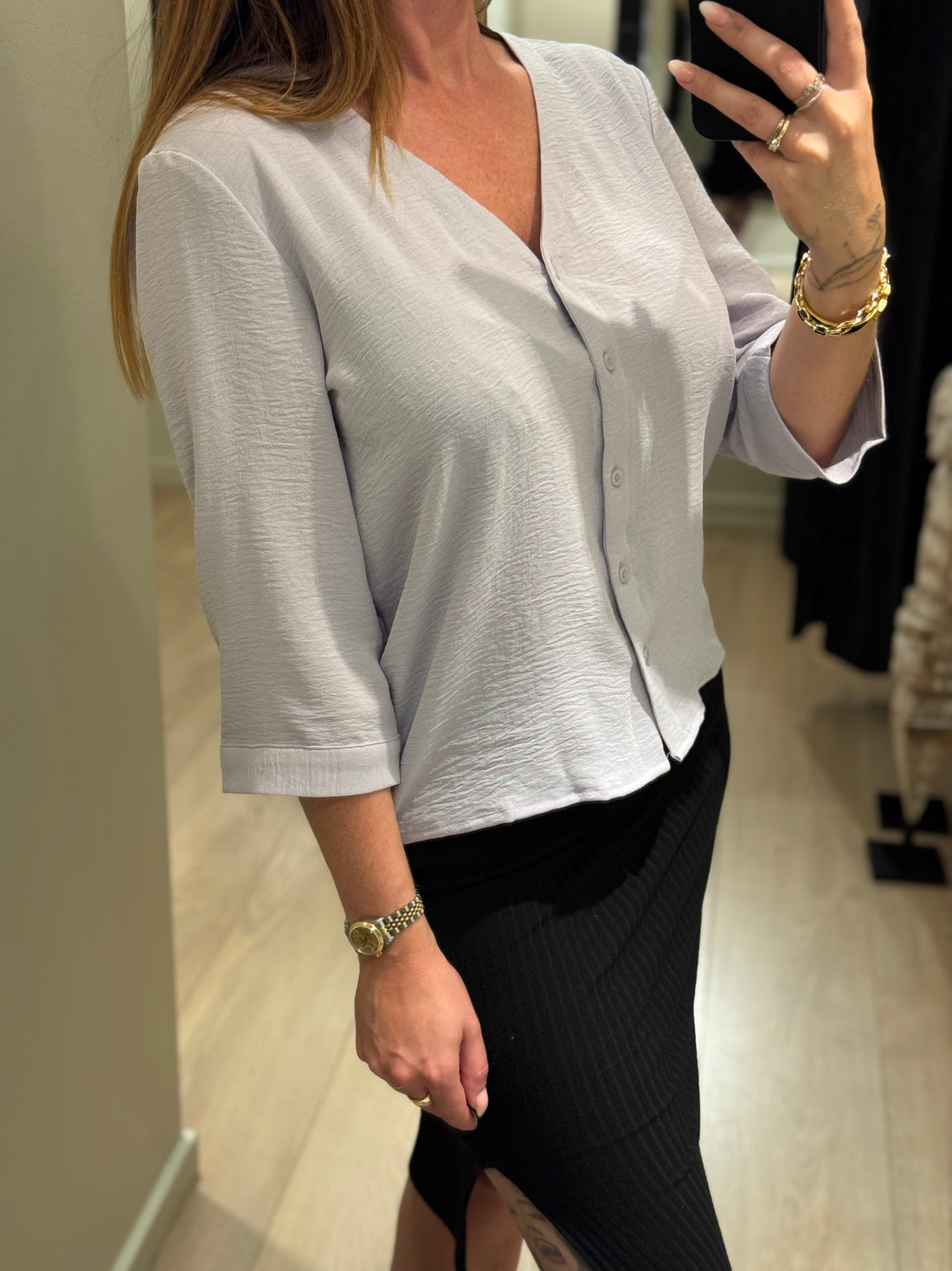 JDY - Lion Life - Bluse Lys Lavendel