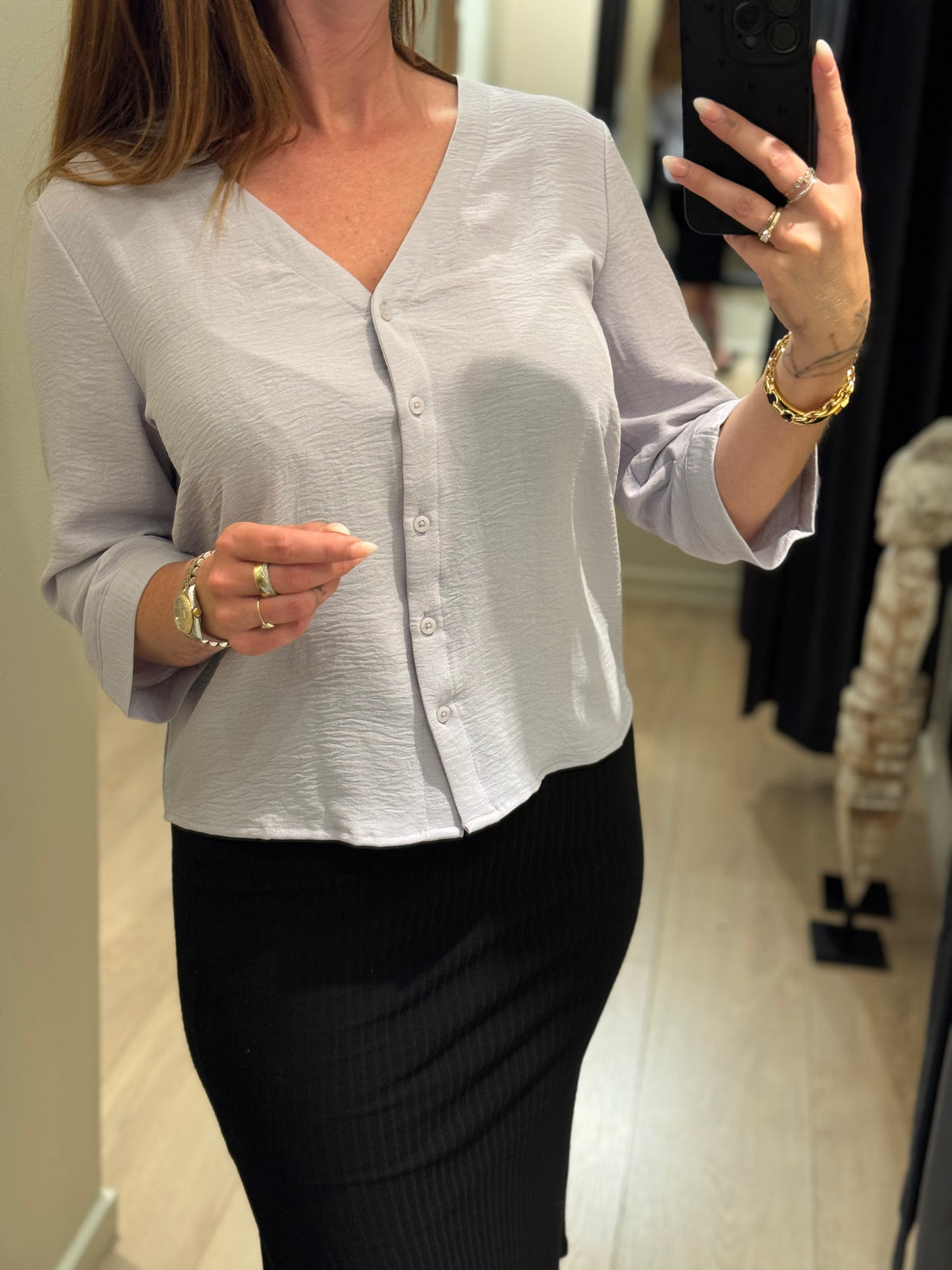 JDY - Lion Life - Bluse Lys Lavendel