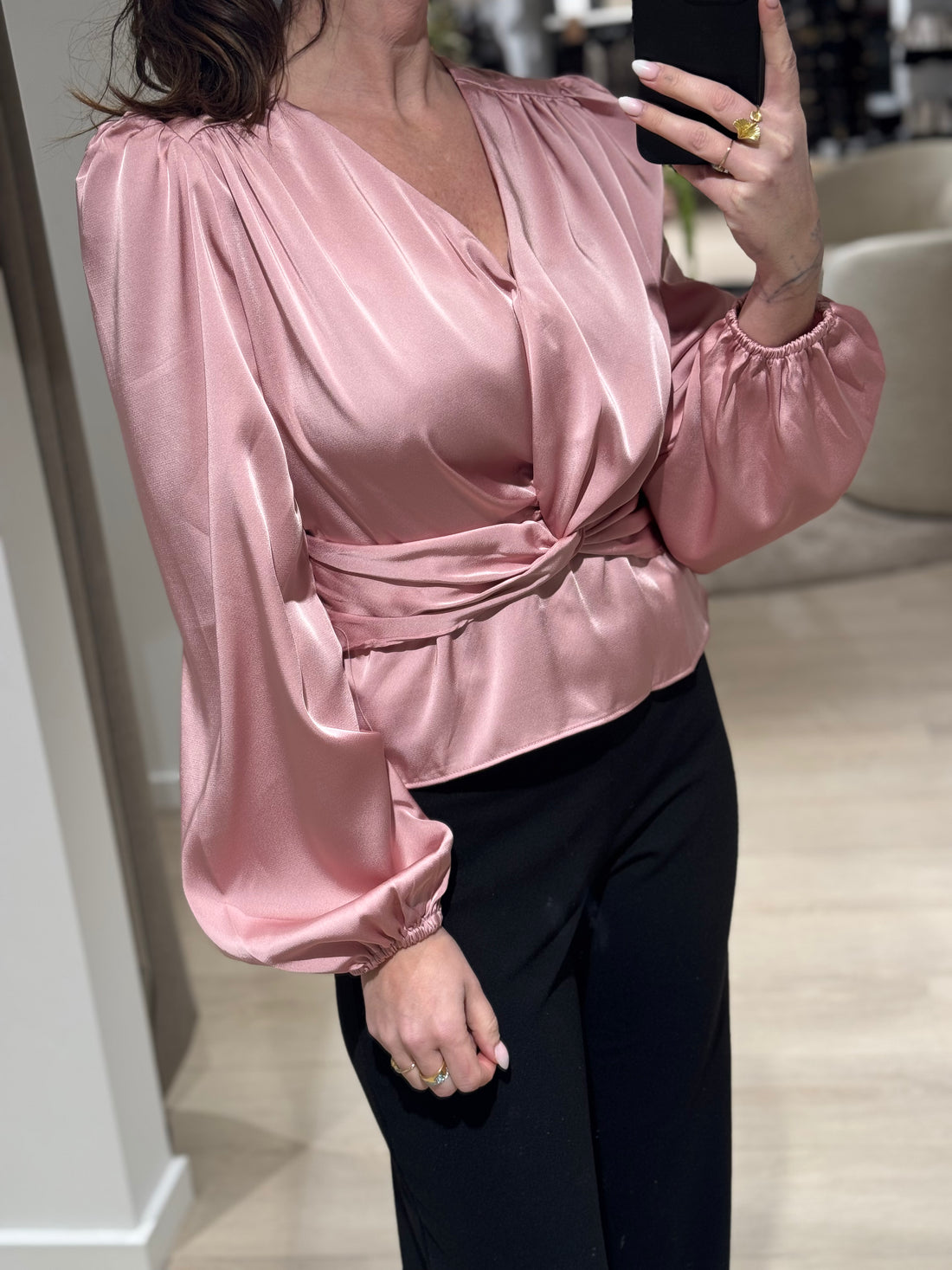 Liberté - Tiki Ls - Bluse Rosa