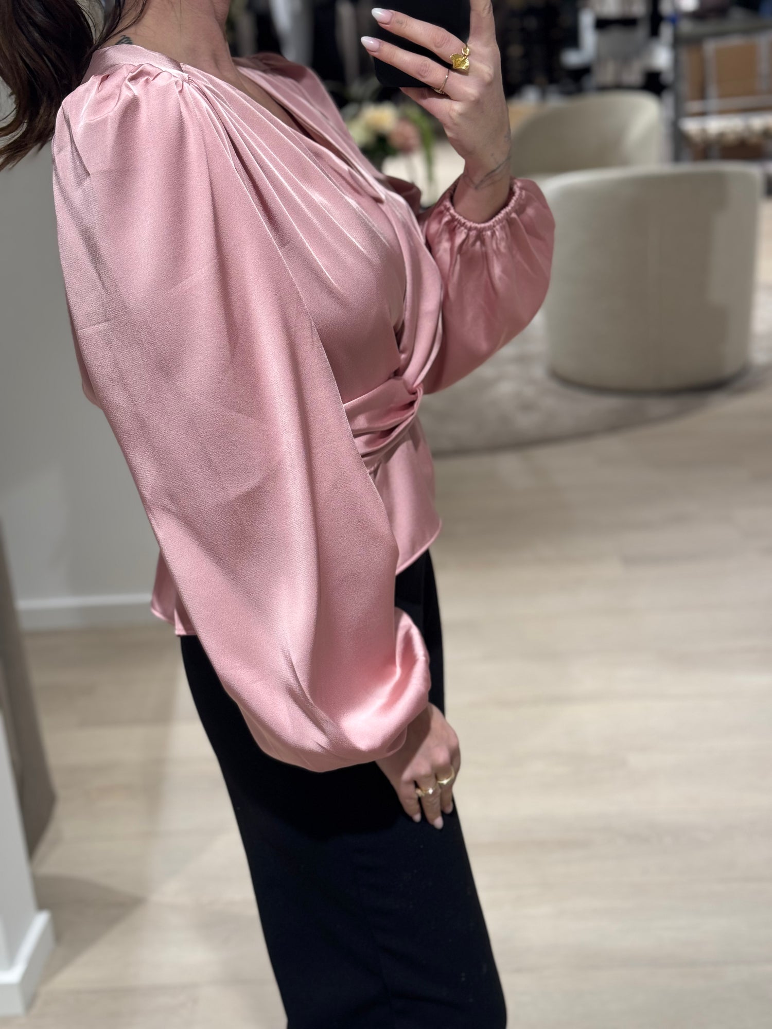 Liberté - Tiki Ls - Bluse Rosa