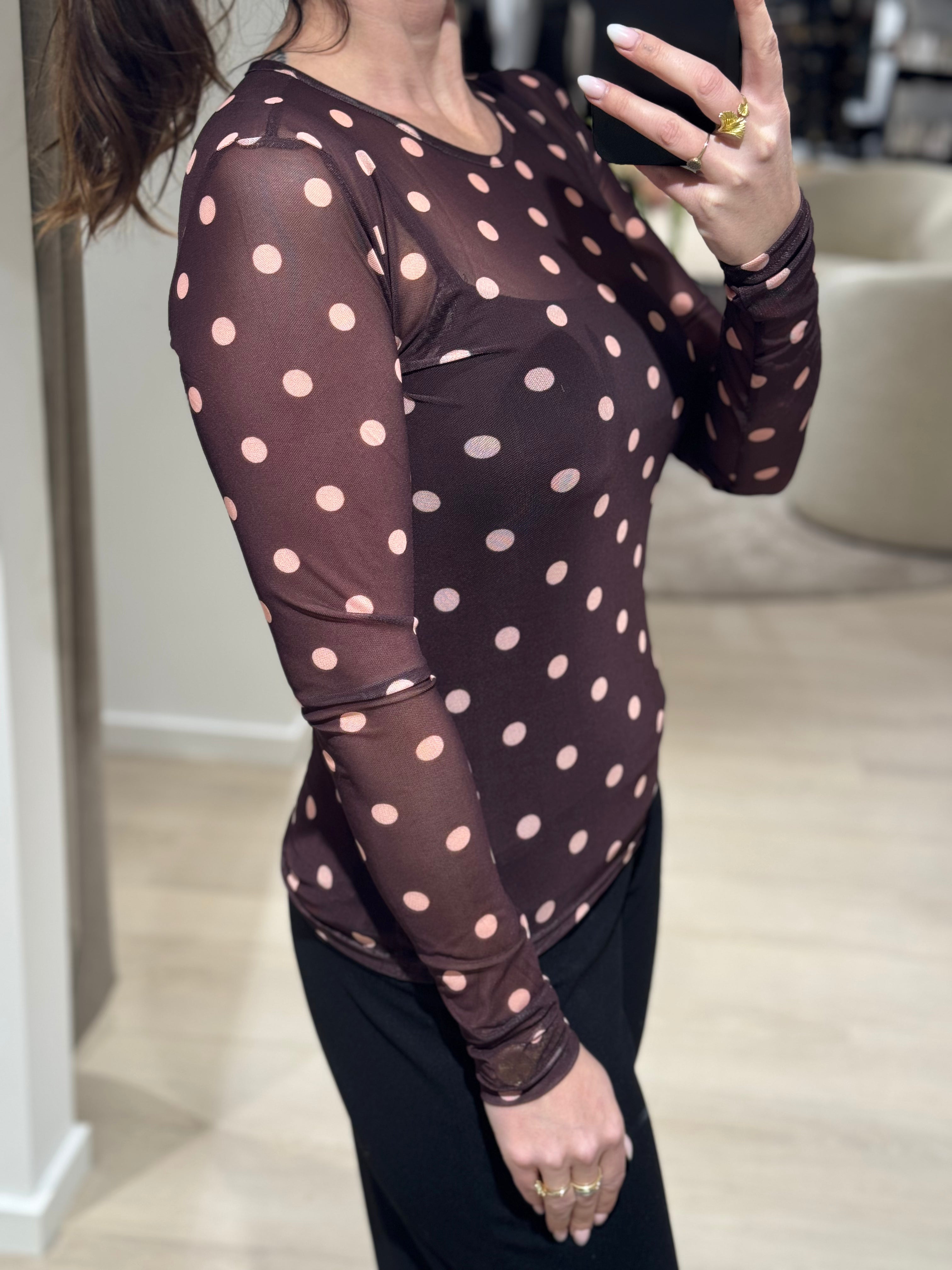LIBERTÈ - Mesh - Bluse