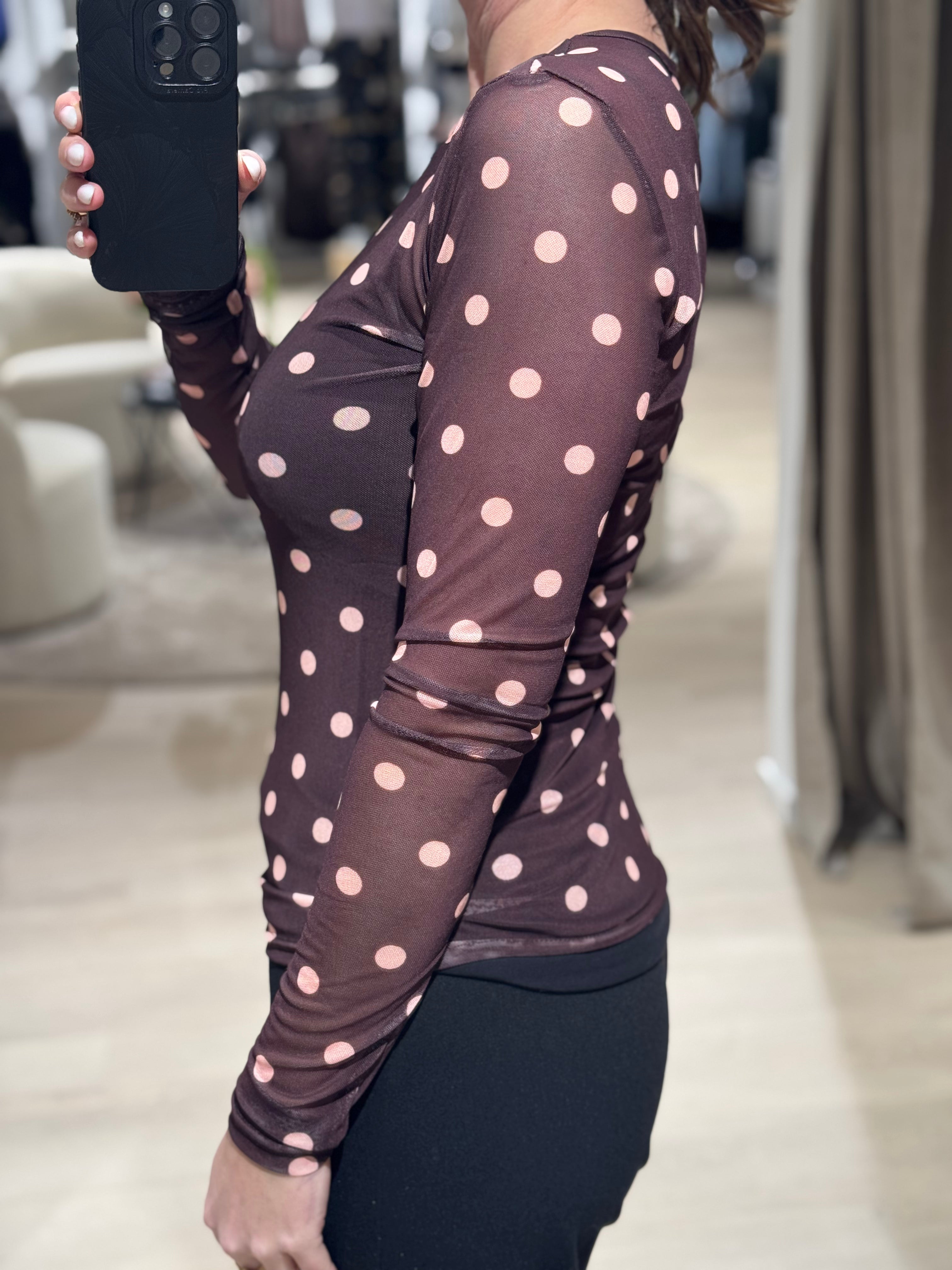 LIBERTÈ - Mesh - Bluse