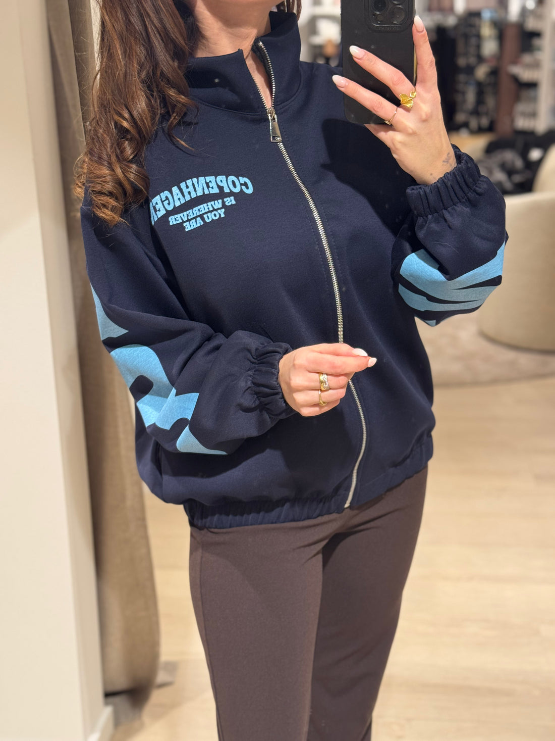 Marta - Sweat - Marineblå