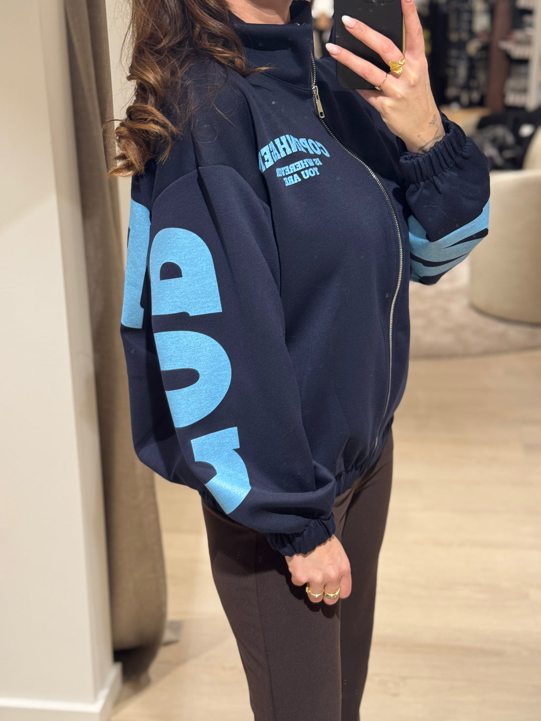 Marta - Sweat - Marineblå