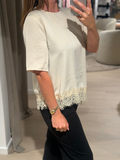 JDY - Urba S/S - Bluse Sand