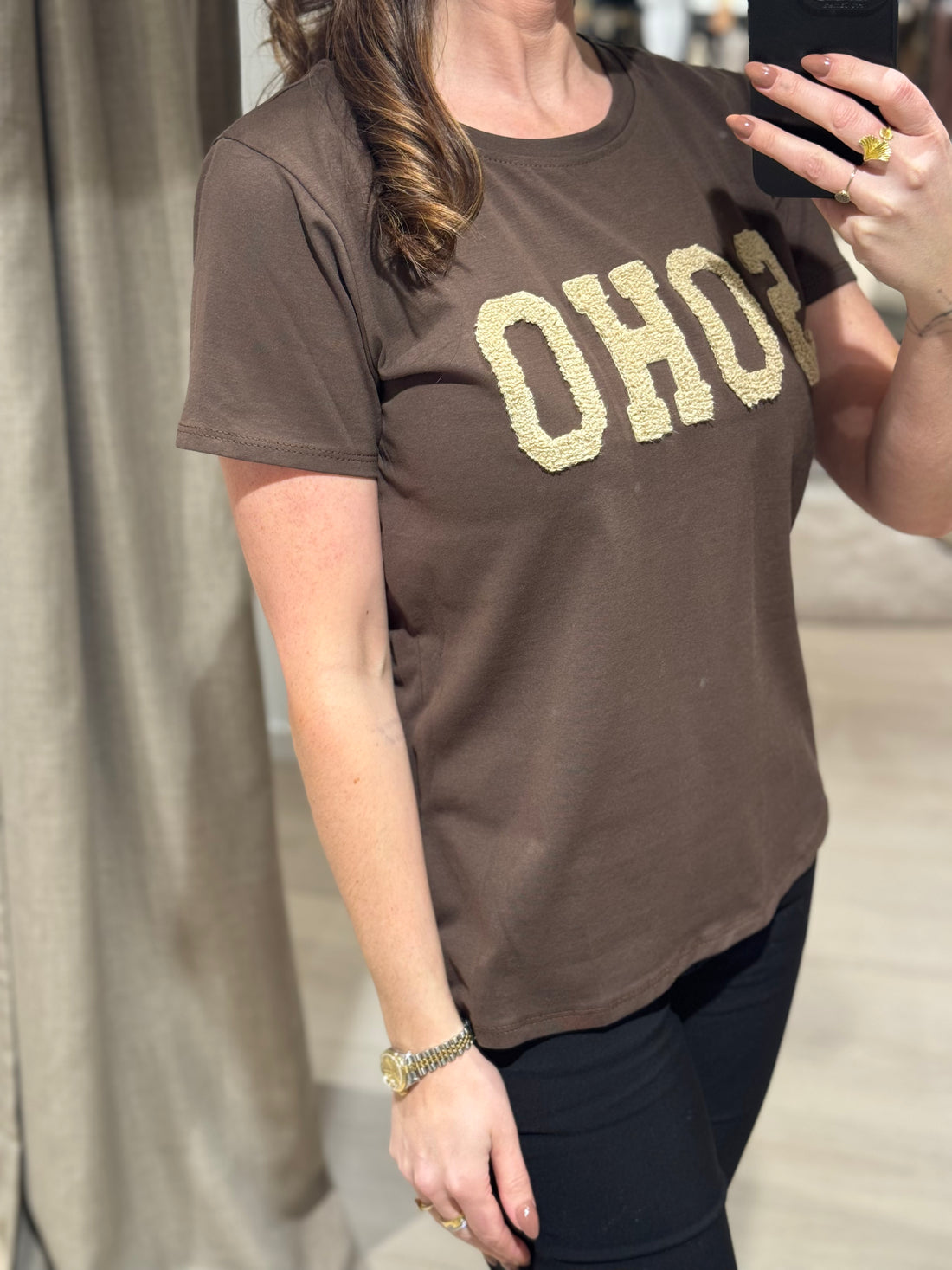 Marta - Herdis - T-shirt Brun