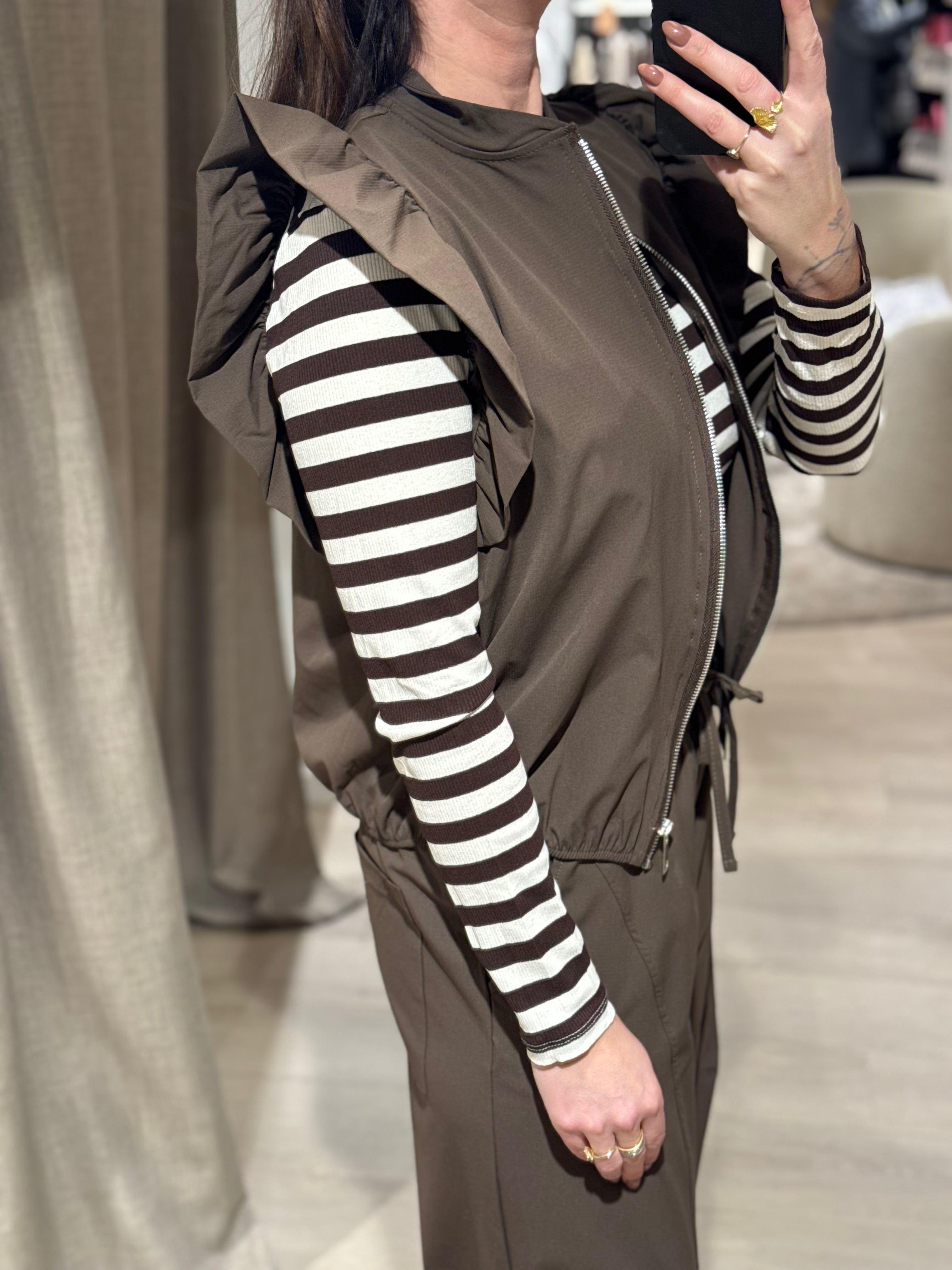 Marta - Jannie - Vest Brun