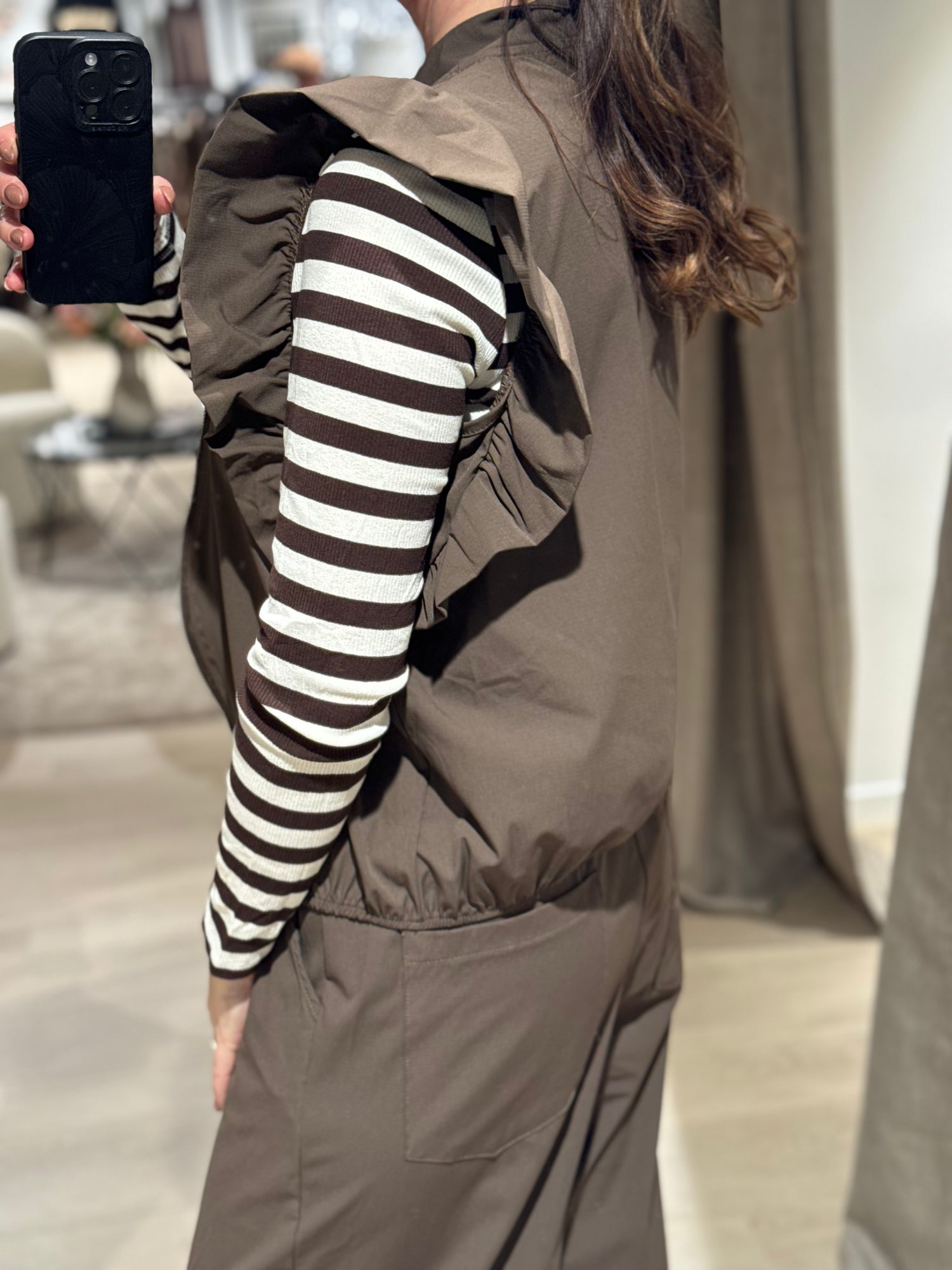 Marta - Jannie - Vest Brun