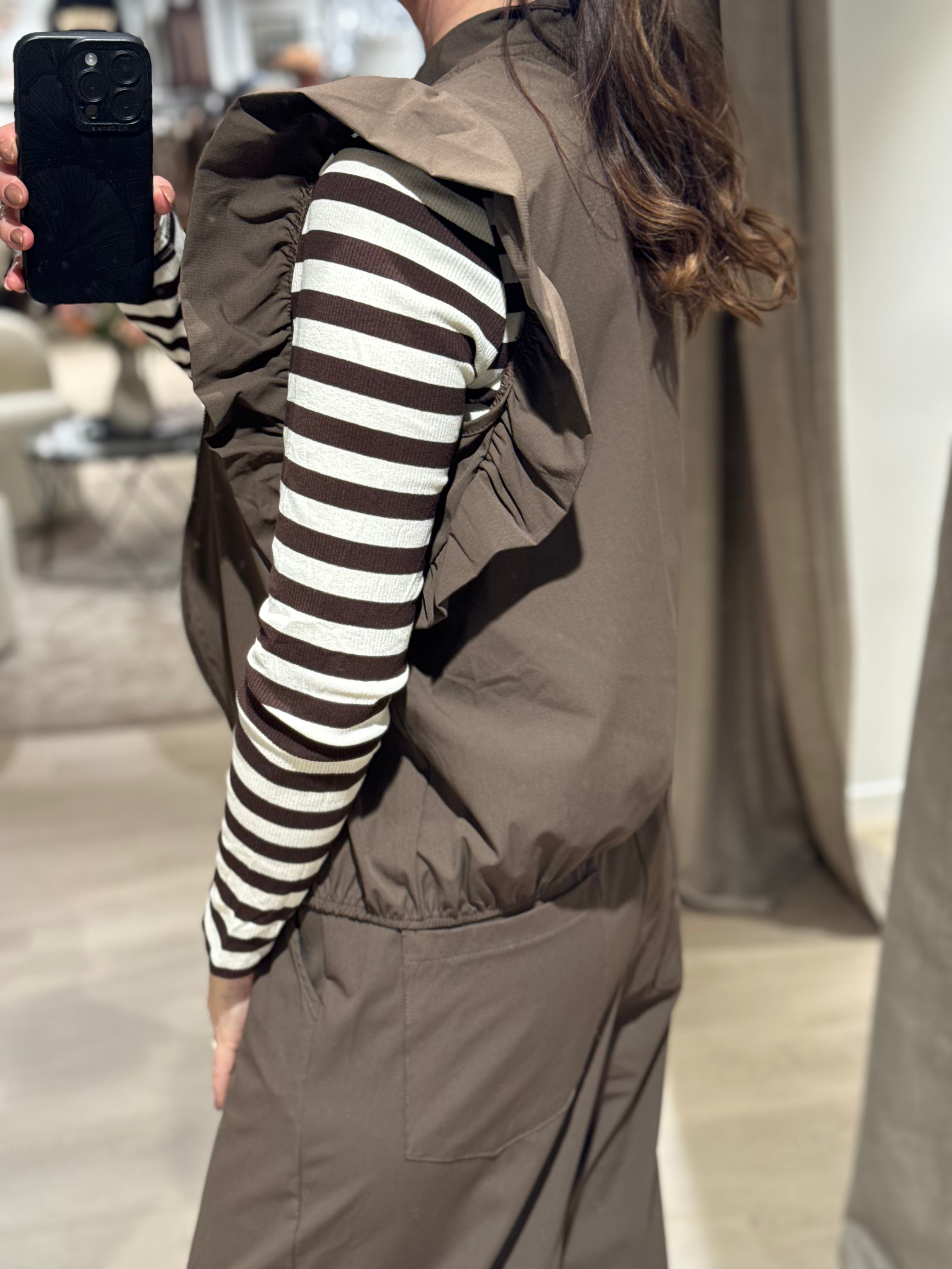 Marta - Jannie - Vest Brun