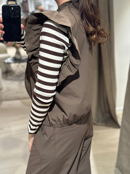 Marta - Jannie - Vest Brun