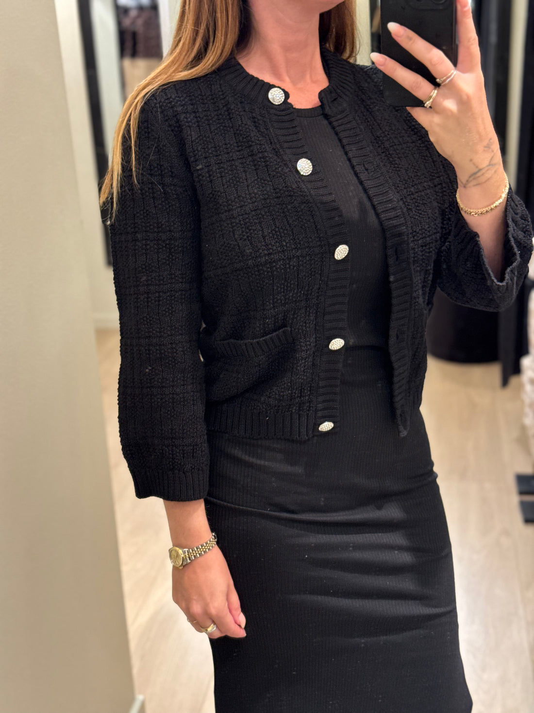JDY - Janne - Cardigan Sort