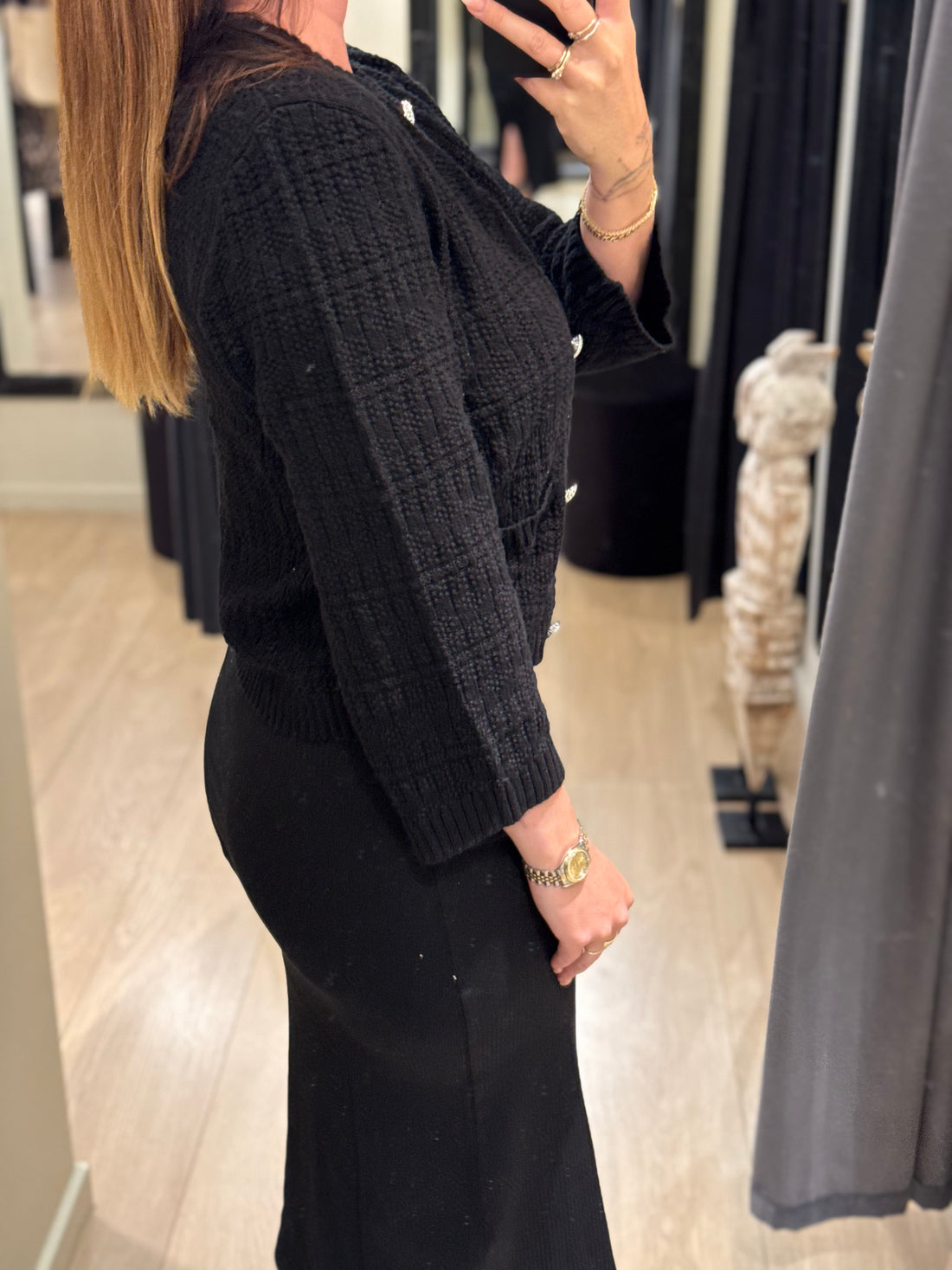 JDY - Janne - Cardigan Sort