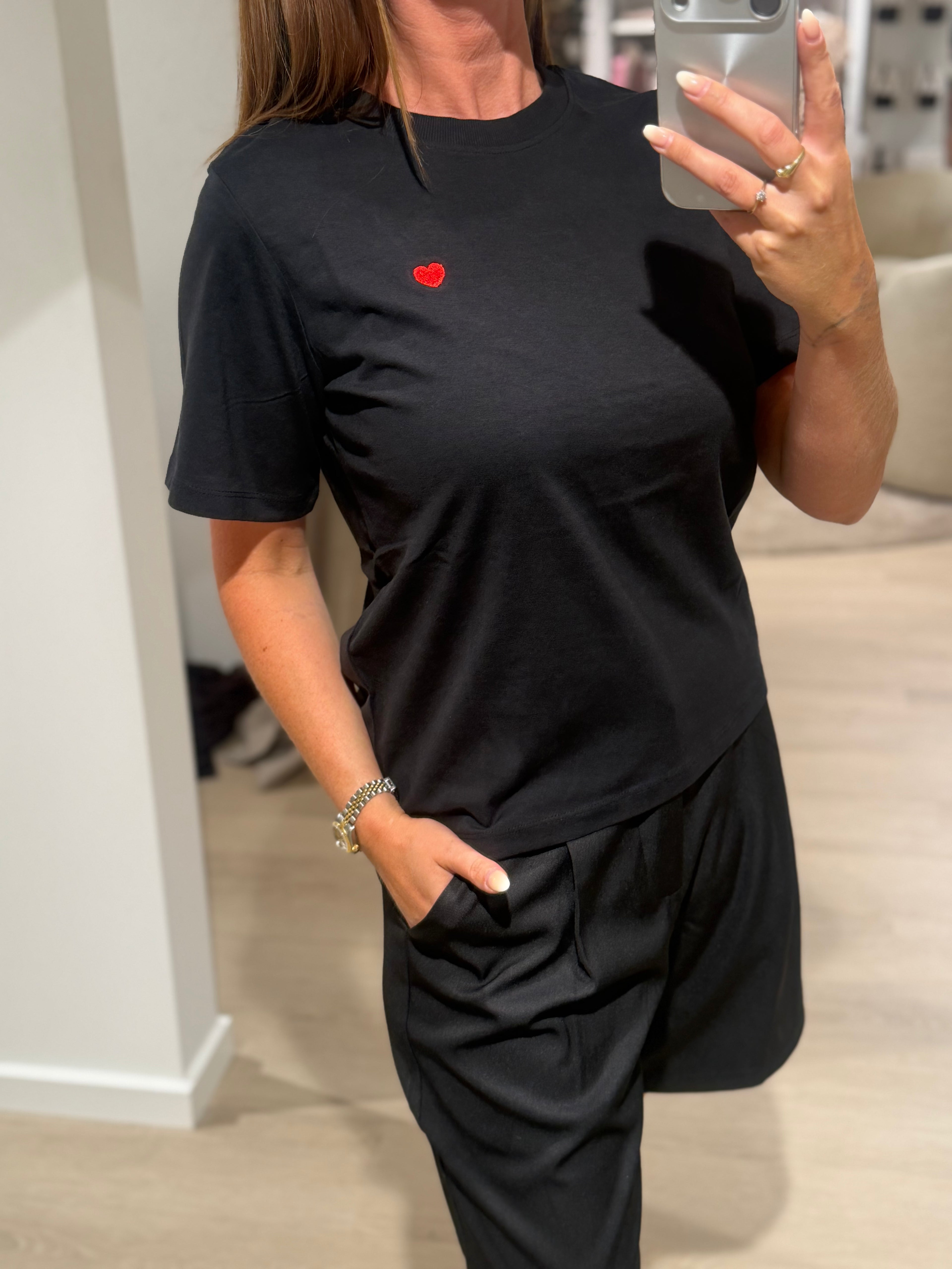 JDY Pisa - T-shirt - Sort