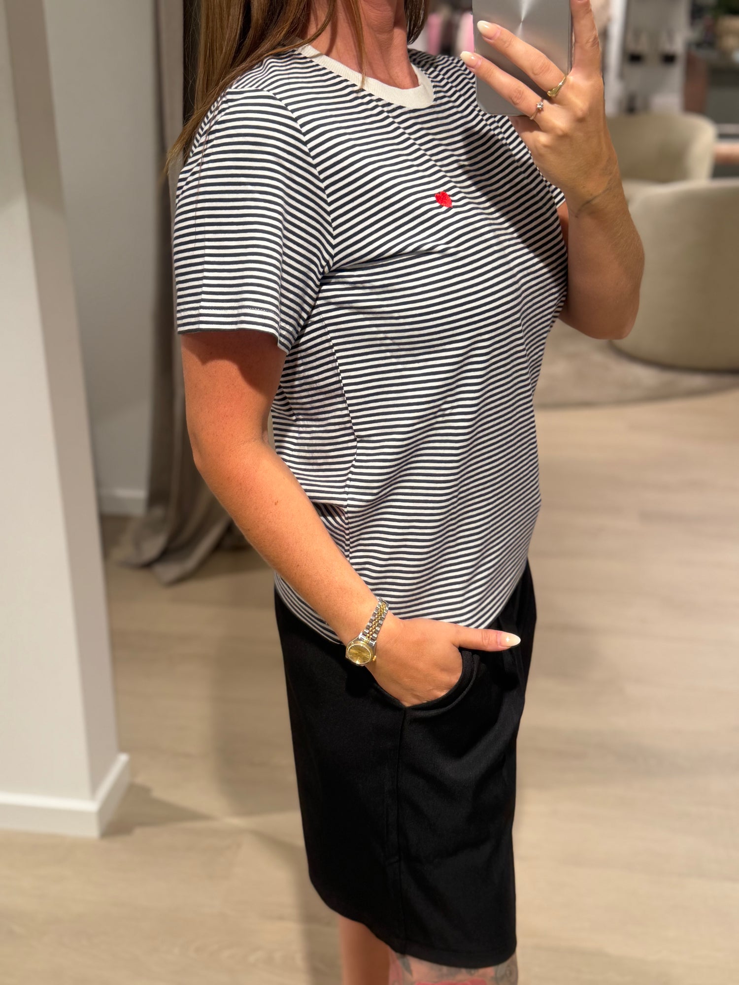 Jacqueline De Yong - Pisa - T-shirt - Blå