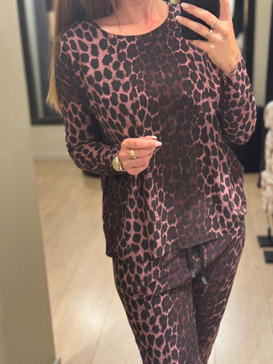 LIBERTÈ - Alma Ls - Bluse Bordeaux Leo