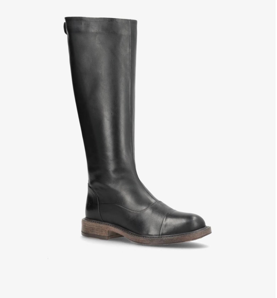 Shoedesign - DAHLIA - Lang støvle - sort læder