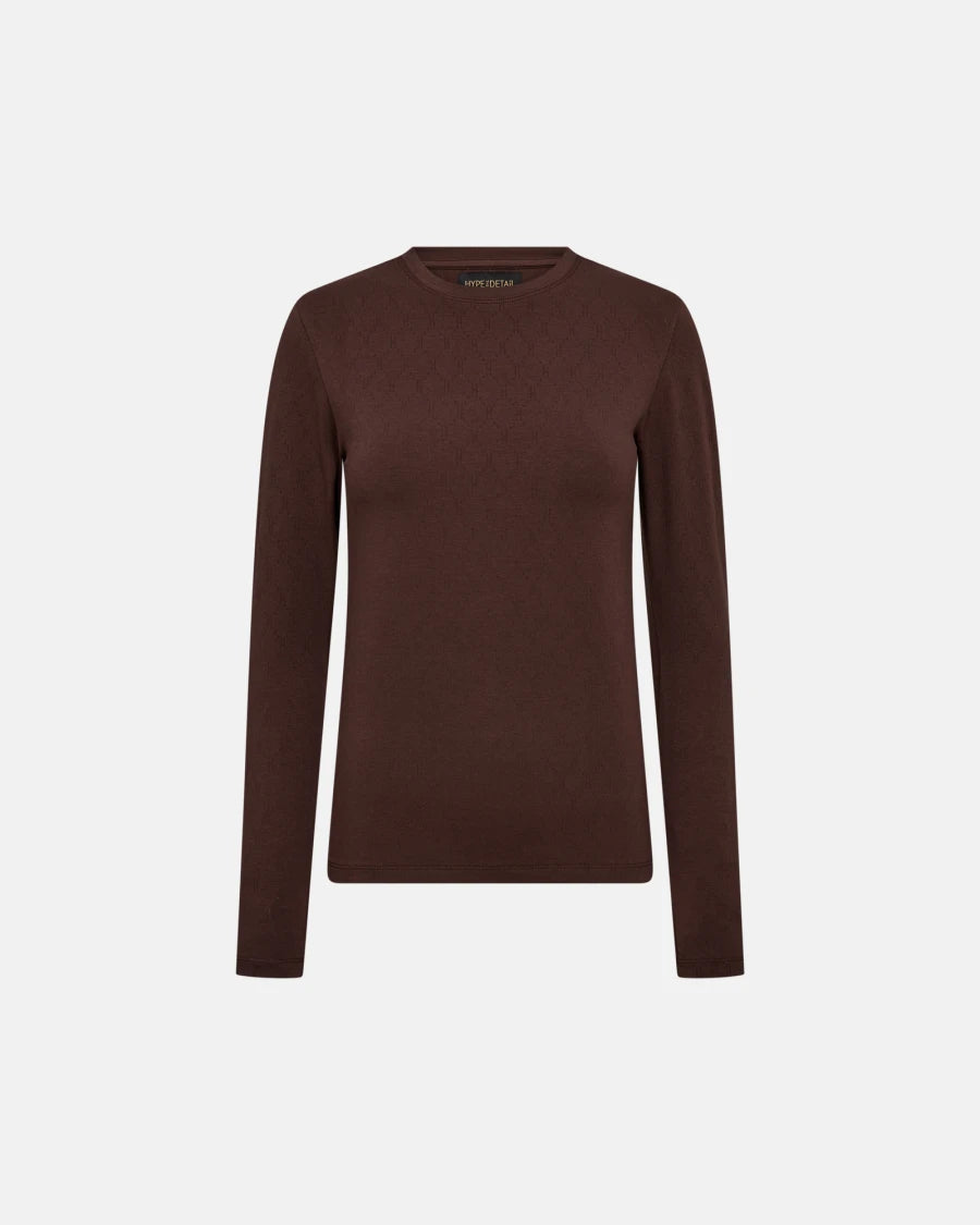 Hype the Detail - Bluse - Chokolade