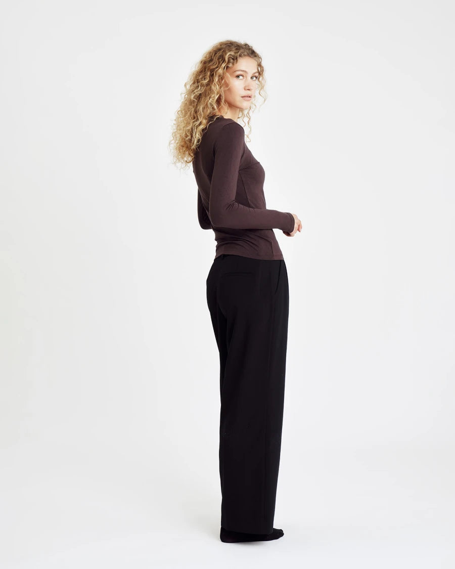 Hype the Detail - Bluse - Chokolade