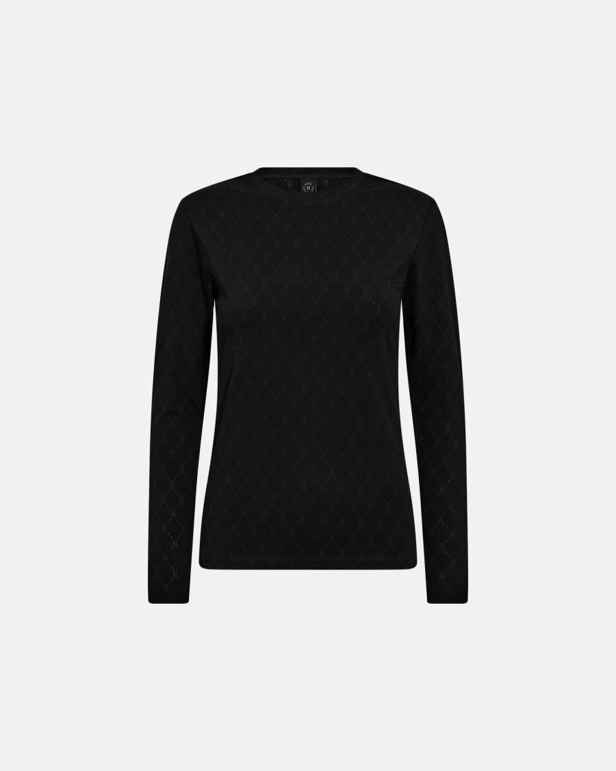 Hype the detail - Bluse - Sort