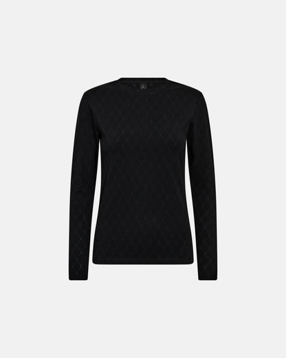 Hype the detail - Bluse - Sort