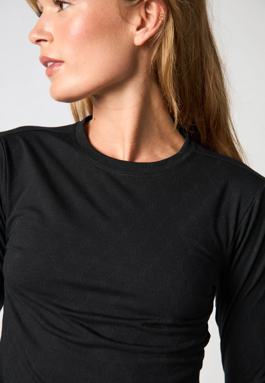 Hype the detail - Bluse - Sort
