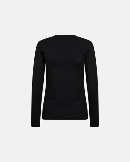 Hype the detail - Bluse - Sort