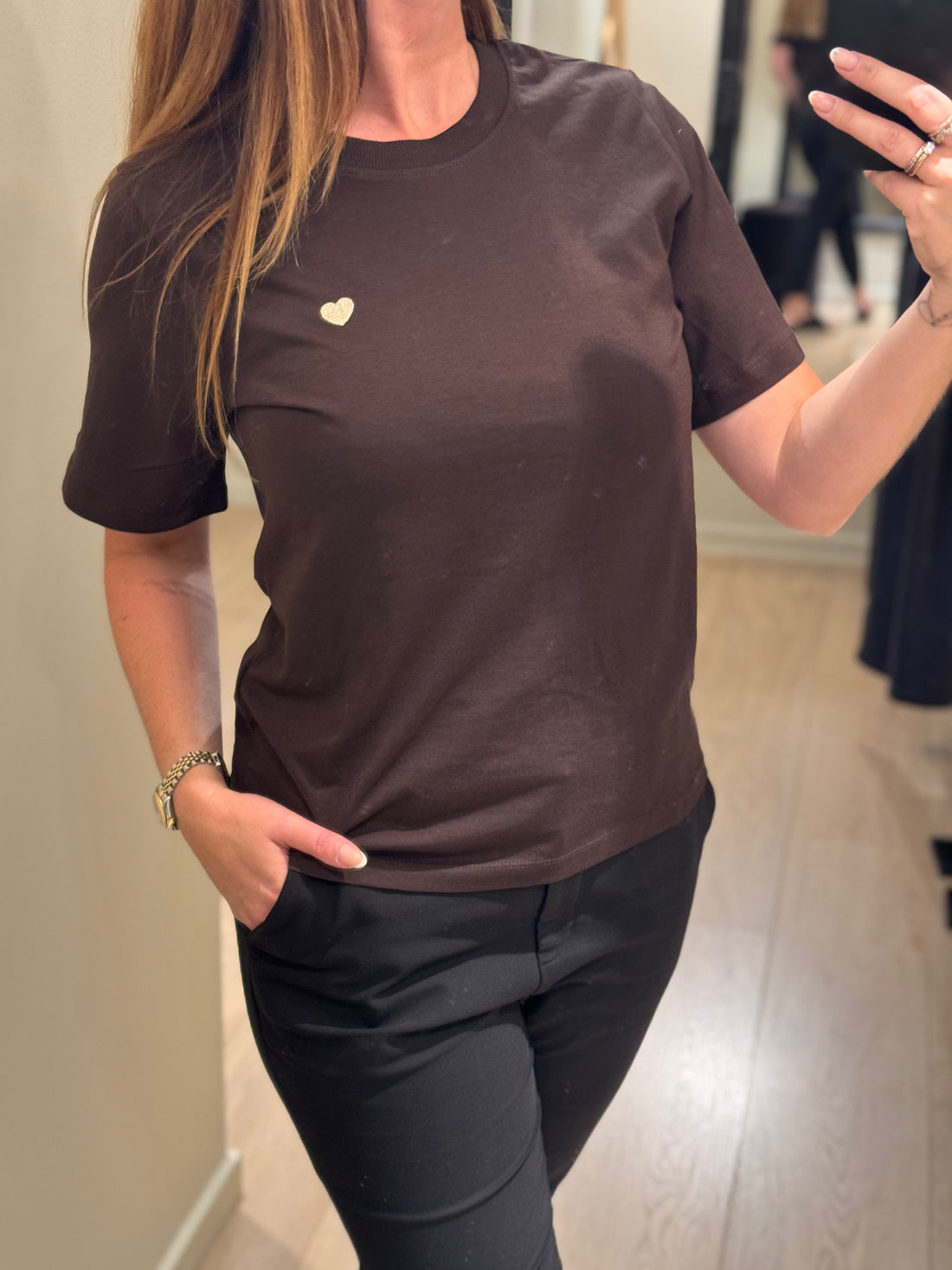 JDY - Pisa - T-shirt Choko