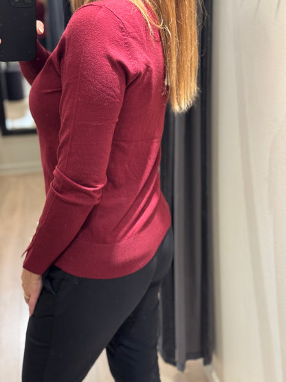 JDY - Malou - Bluse Vinrød