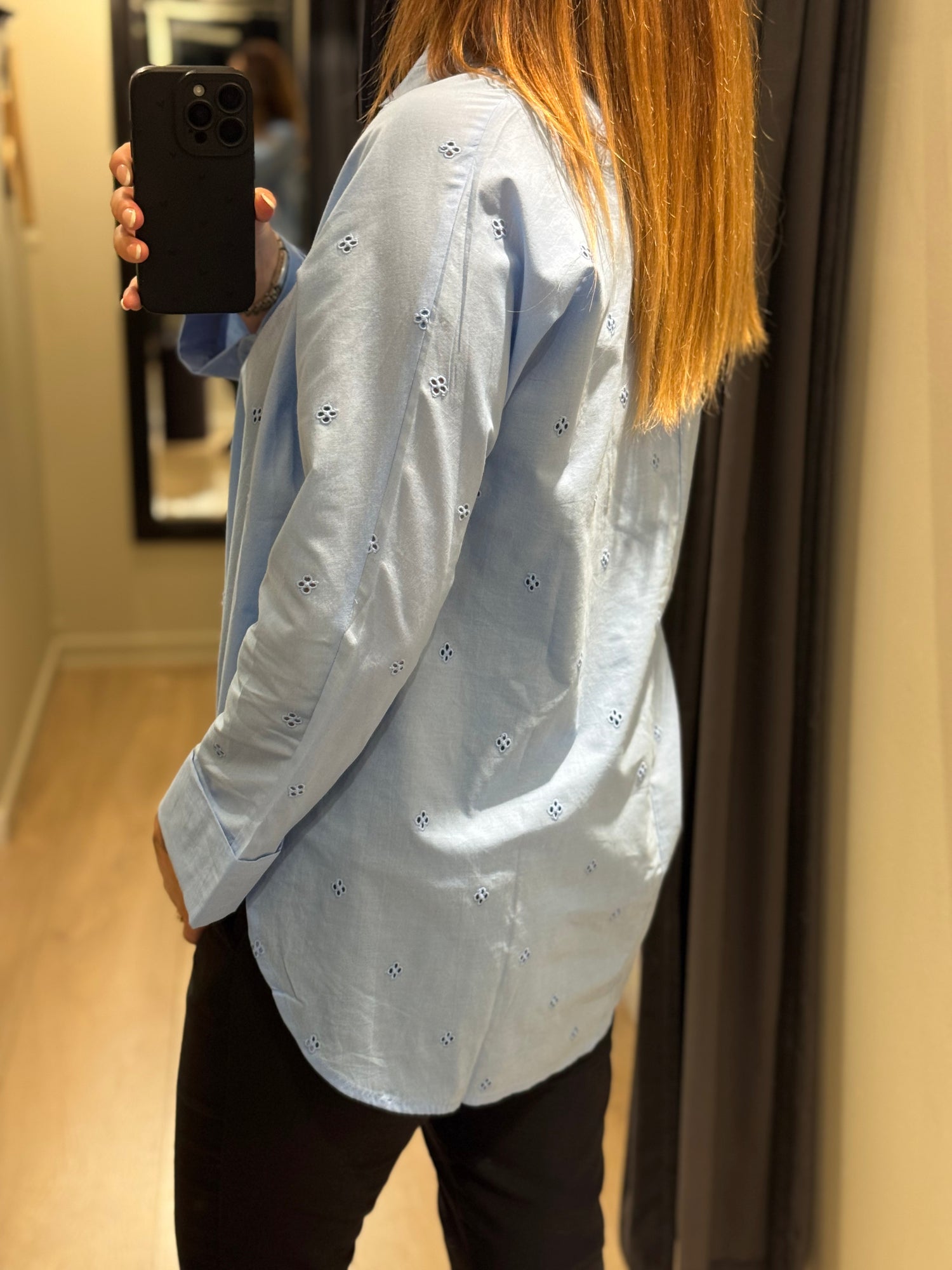 ONLY - New Grace - Skjorte Lyseblå