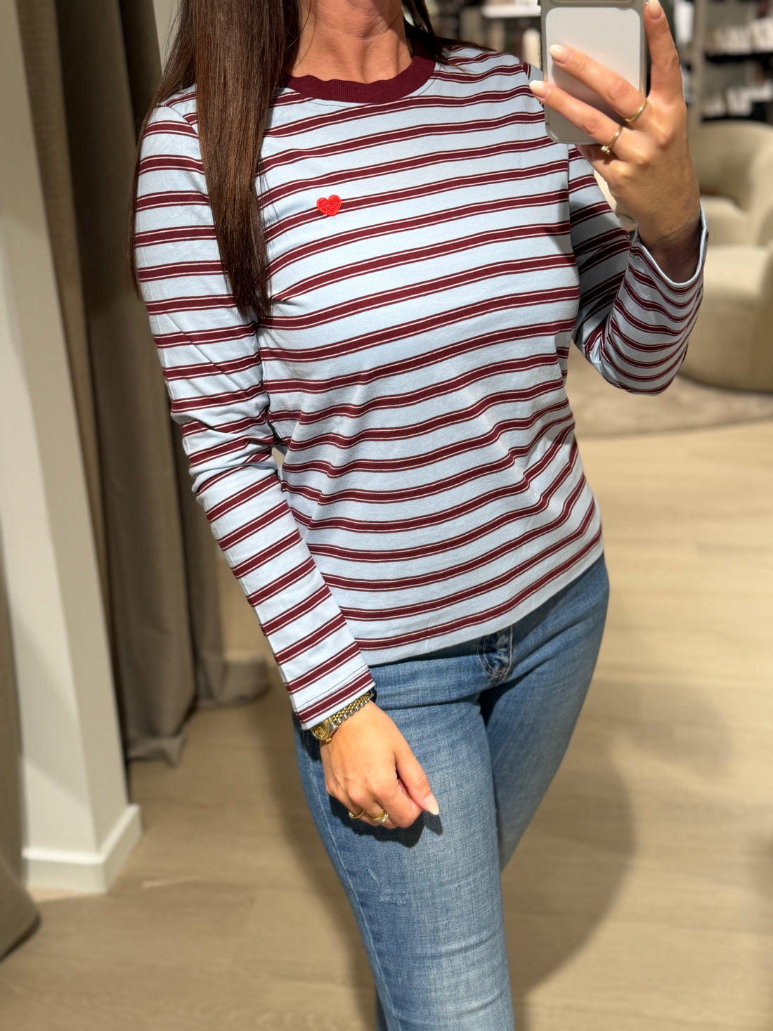 JDY - Pisa - Langærmet - Cashmere Blå