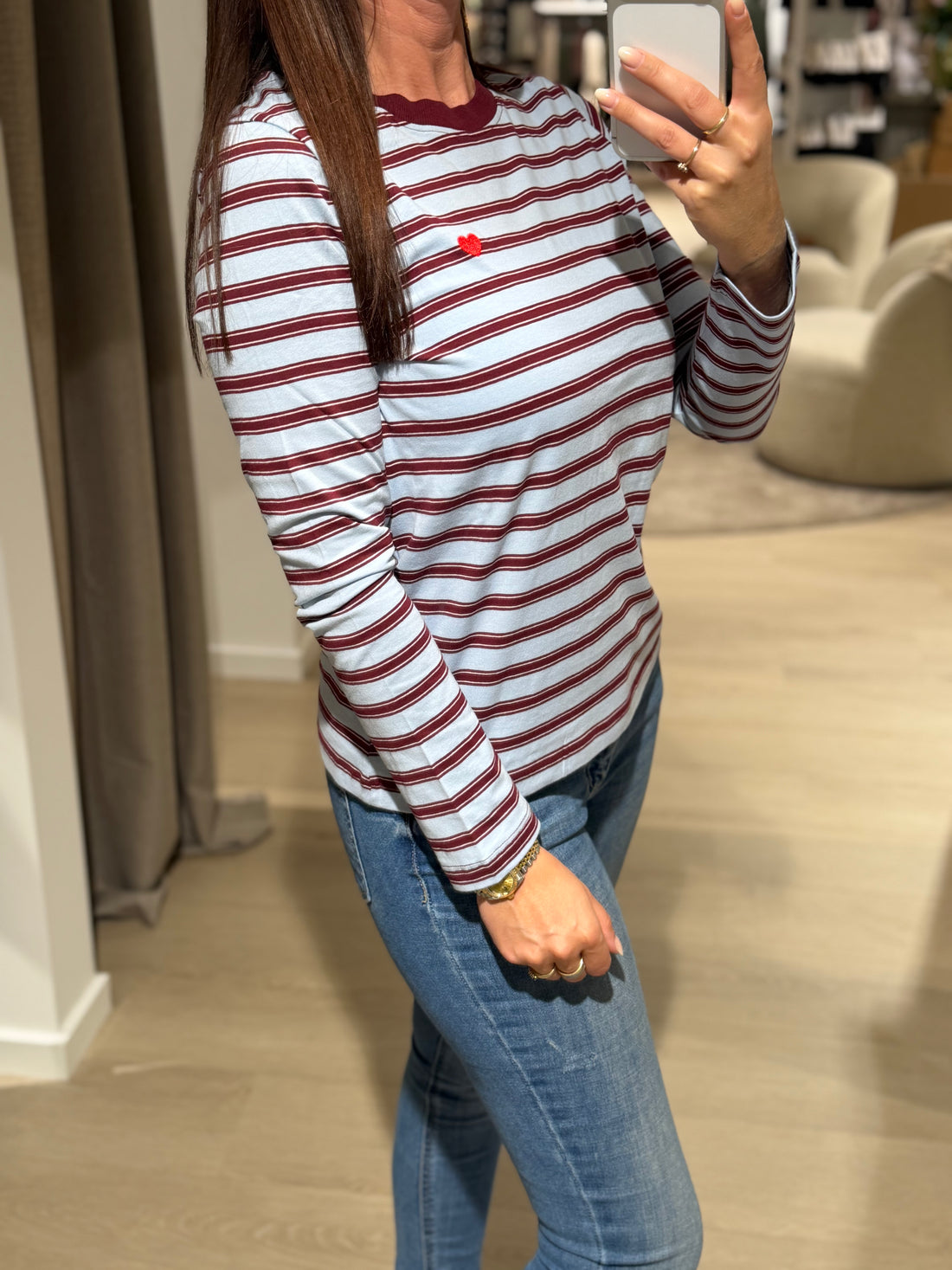 JDY - Pisa - Langærmet - Cashmere Blå