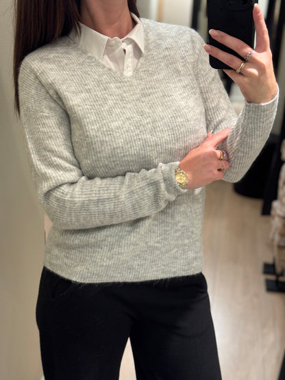 ONLY - Camilla - Lysegrå meleret