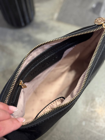 Rosemunde clutch - Sort m. guld