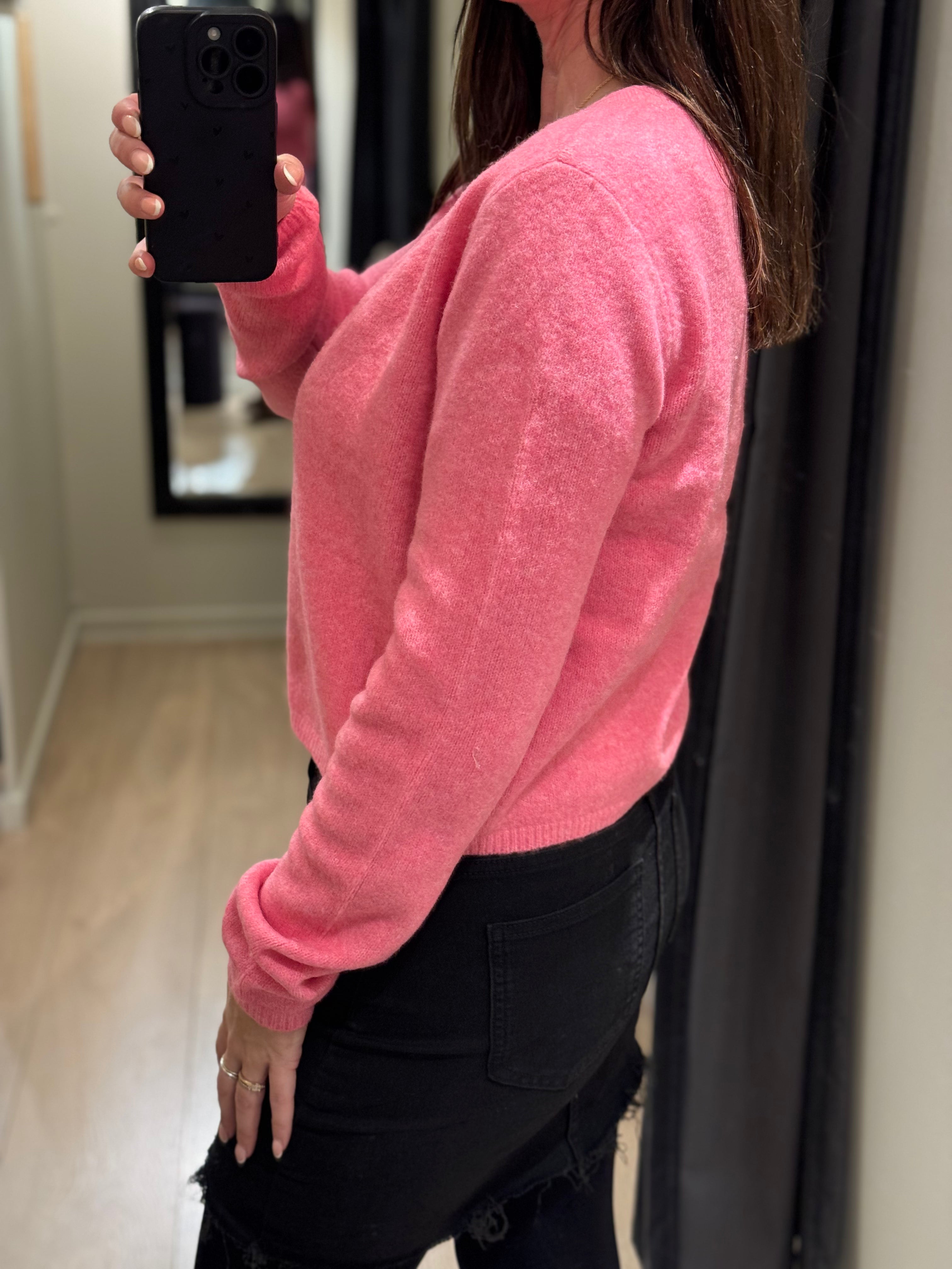 JDY - Chloe Life - Cardigan Pink