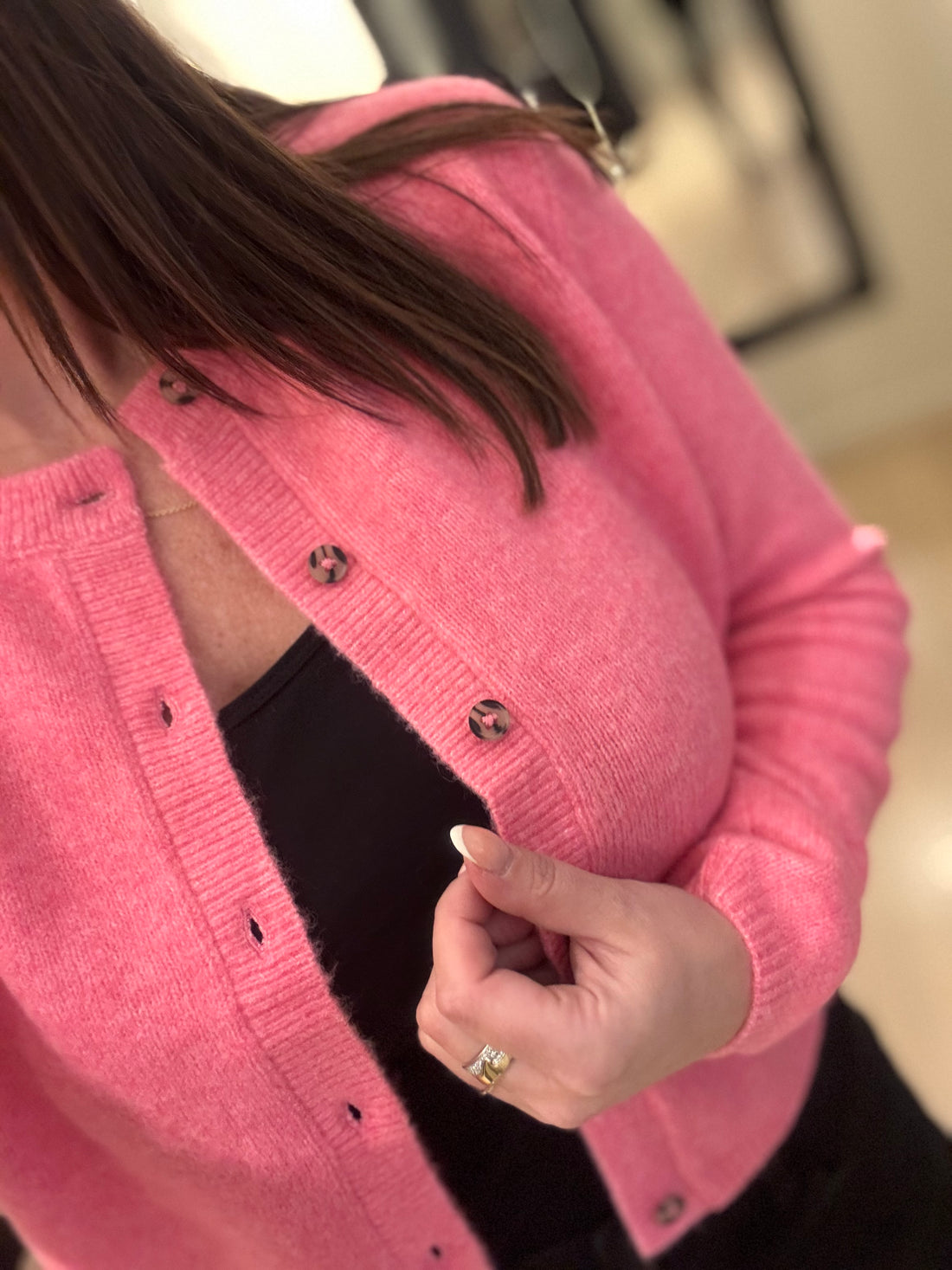 JDY - Chloe Life - Cardigan Pink