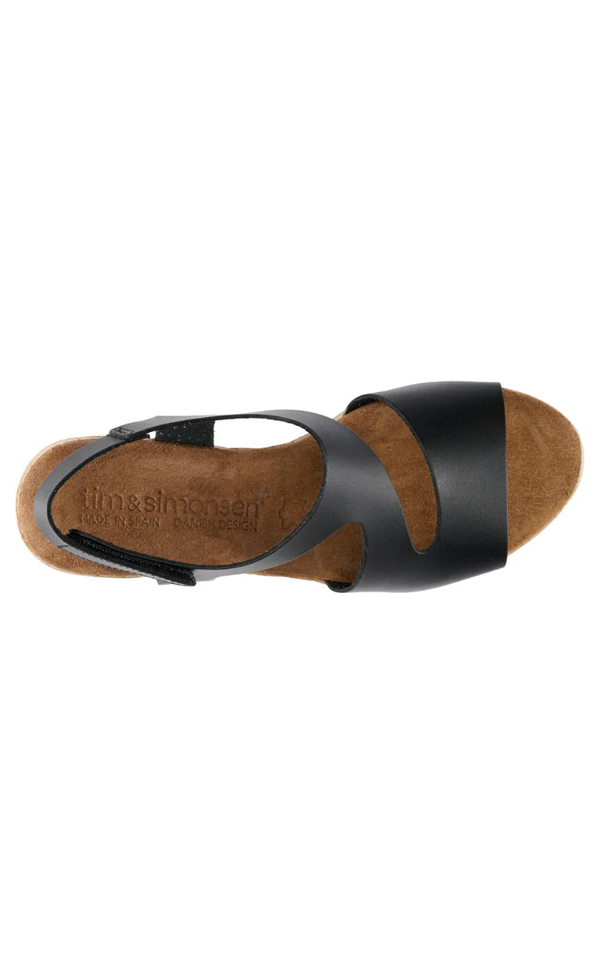 Tim &amp; Simonsen - Katia - Sandal Sort Nature