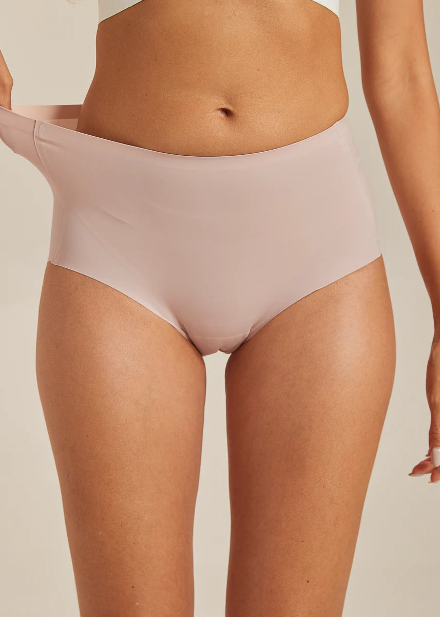 FEMIFEMME - Highwaist Maxi Trusser - Soft Pink