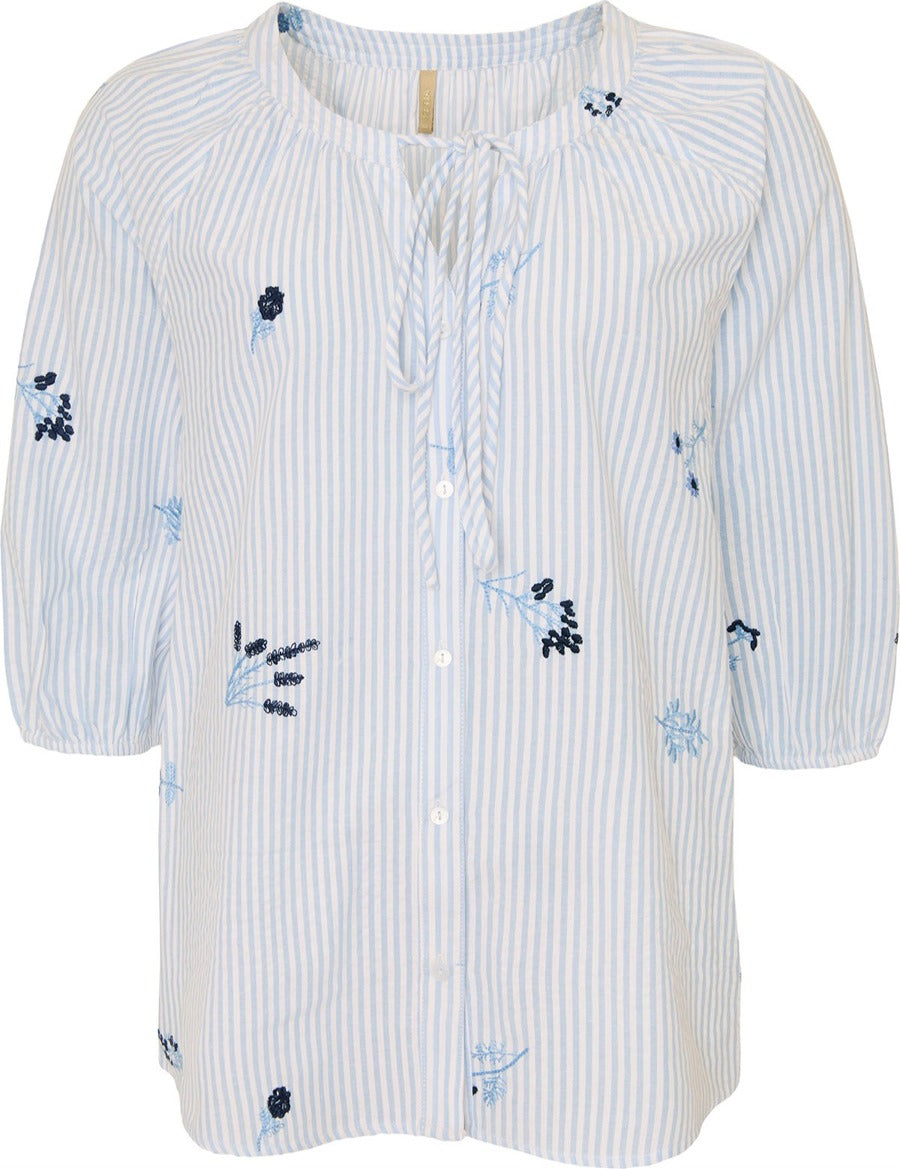 Ofelia - Joy - Bluse Blå