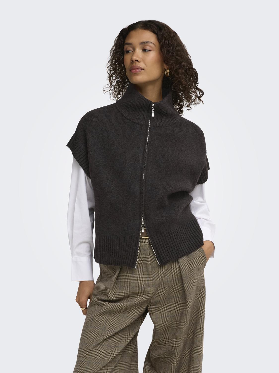JDY - Lea - Vest - Chocolade