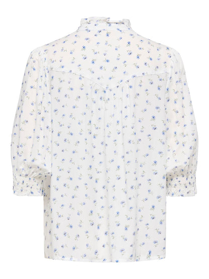 Only - Raya - Bluse - Cloud Dancer