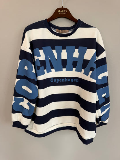 Marta Du Chateau - Nerina - Sweatshirt - Blå